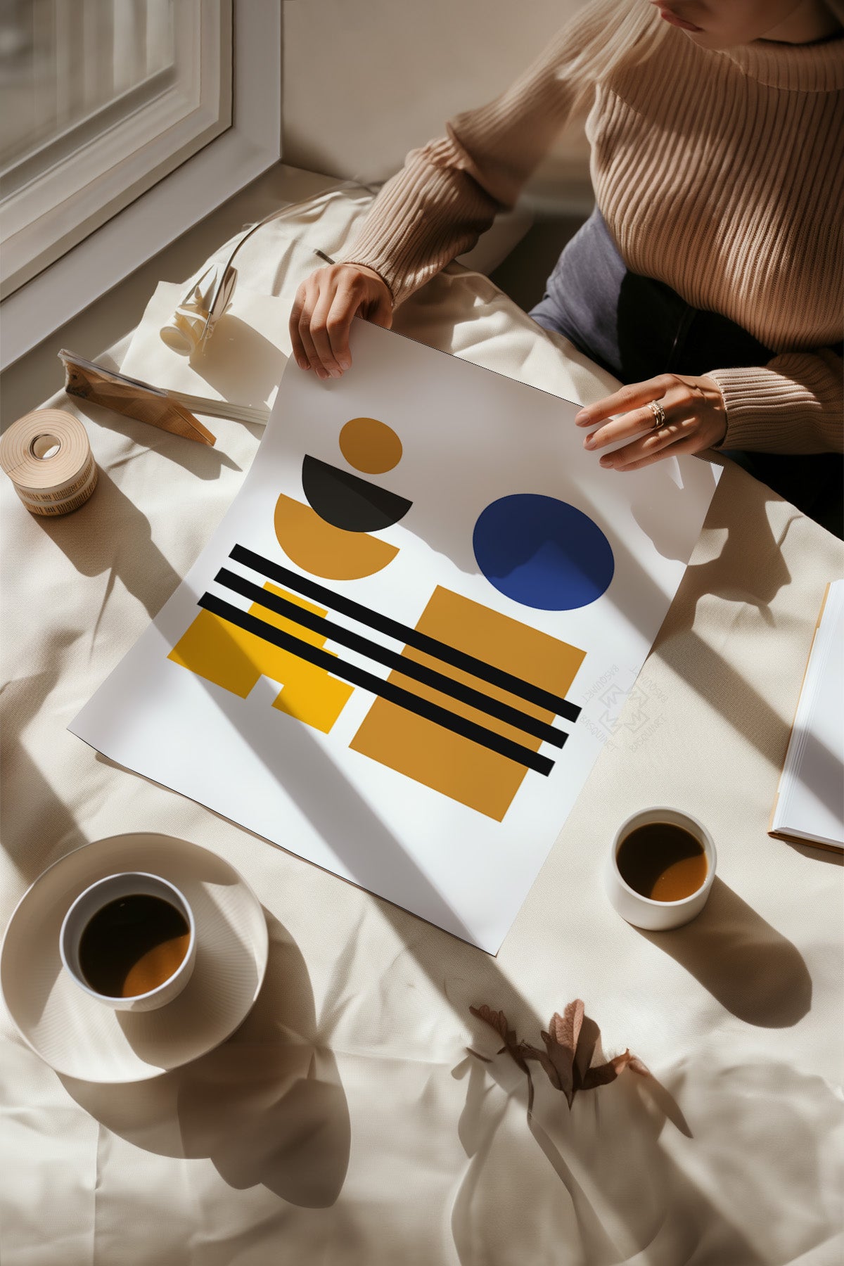 Bauhaus Serisi Poster, Duvar Dekoru No:103