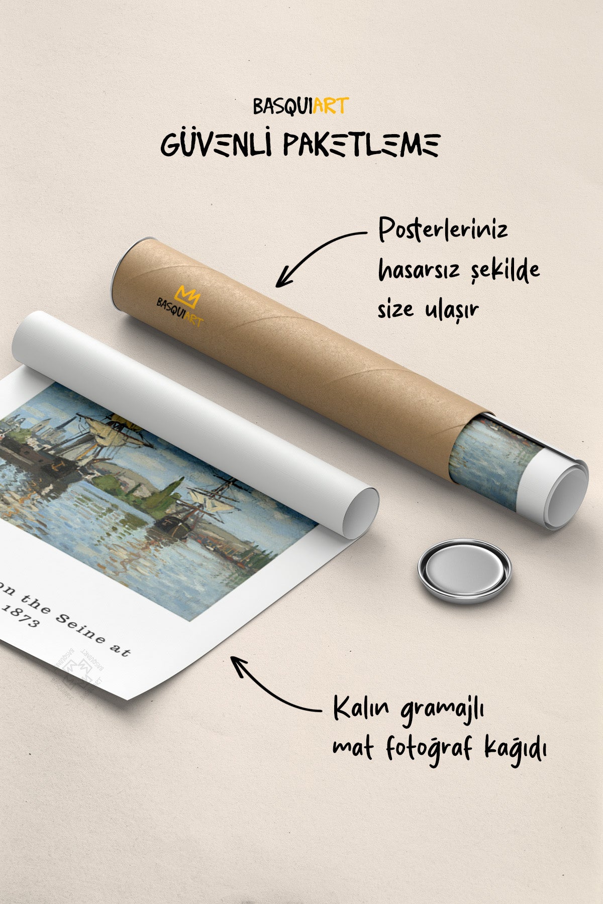 Claude Monet Serisi Poster, Duvar Dekoru No:24