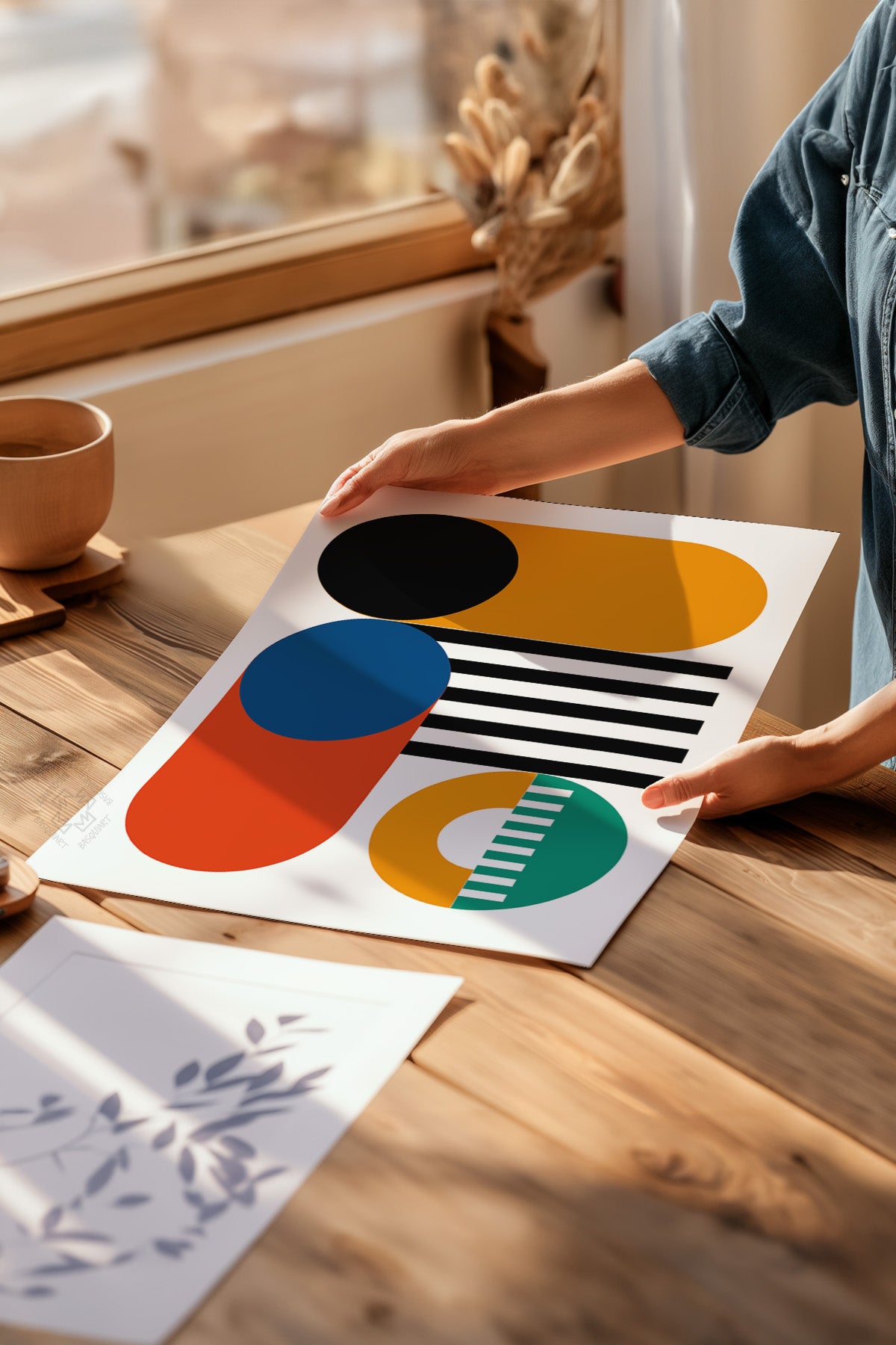 Bauhaus Serisi Poster, Duvar Dekoru No:4