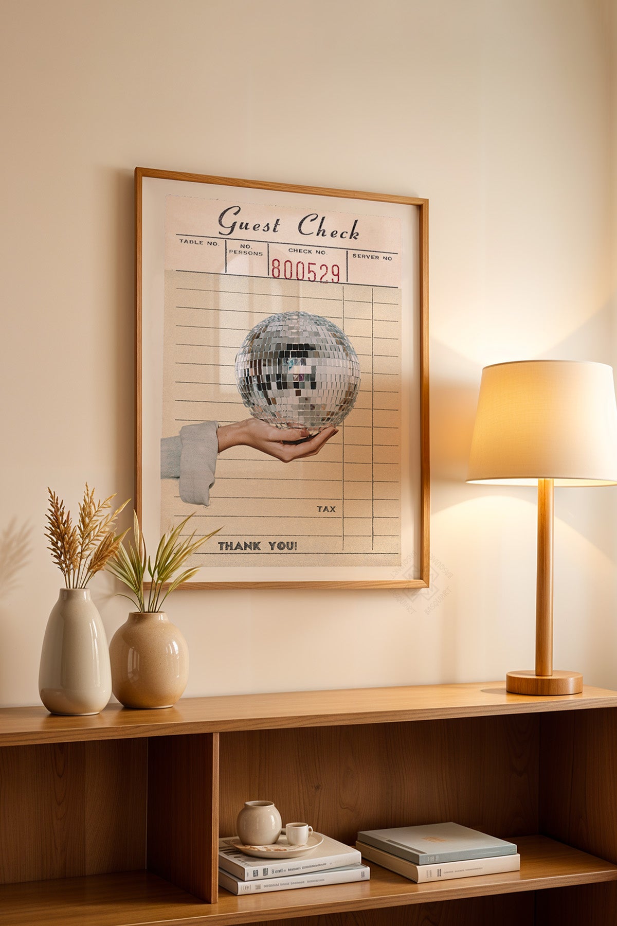 Lucky You Serisi Ahşap Çerçeveli Poster, Tablo Duvar Dekoru No:12