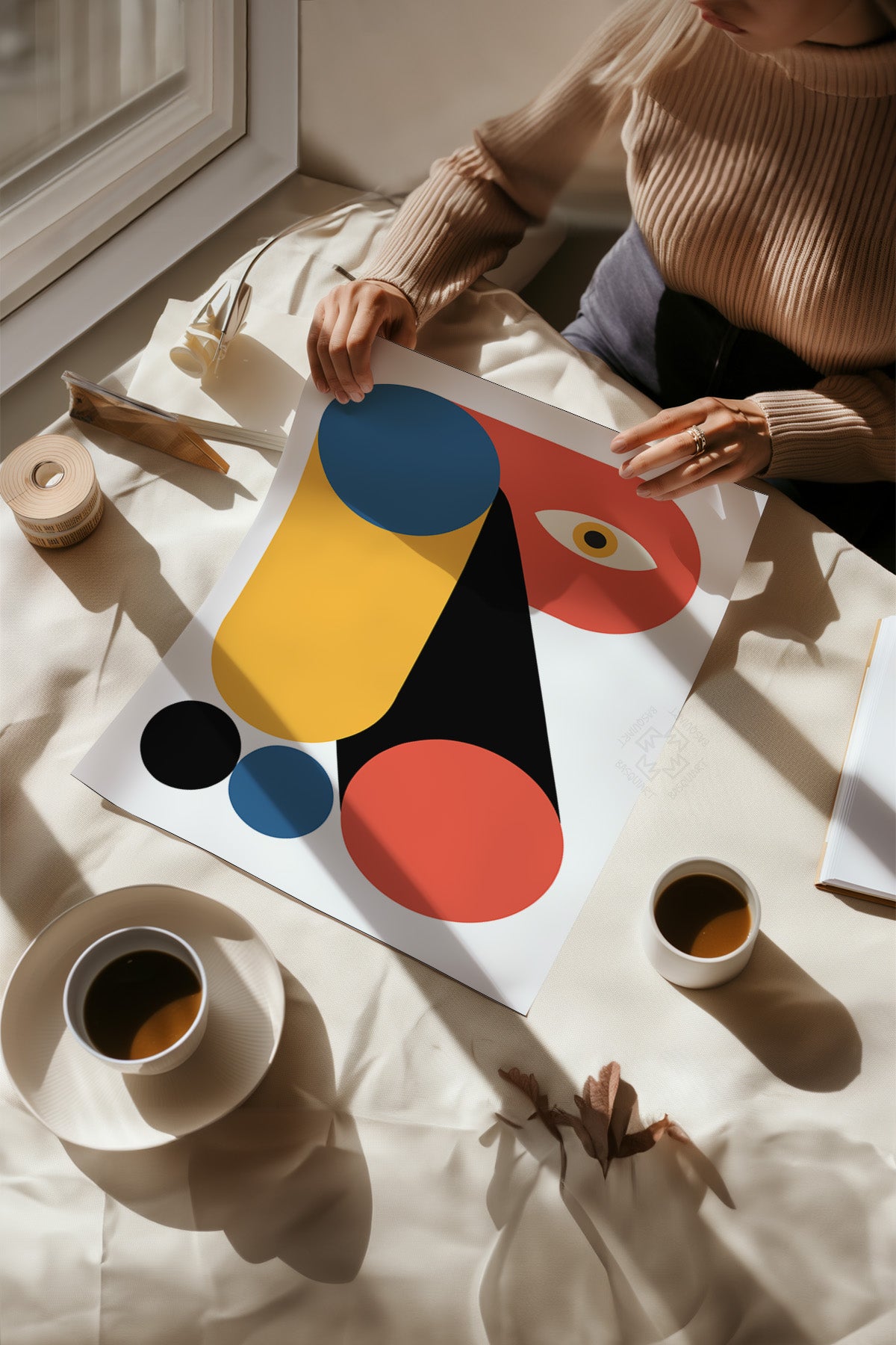 Bauhaus Serisi Poster, Duvar Dekoru No:8