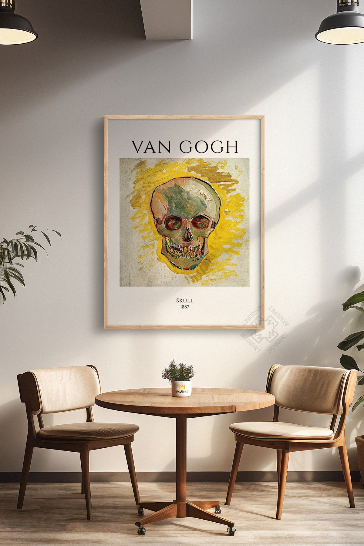 Vincent Van Gogh Serisi Ahşap Çerçeveli Poster, Tablo Duvar Dekoru No:30