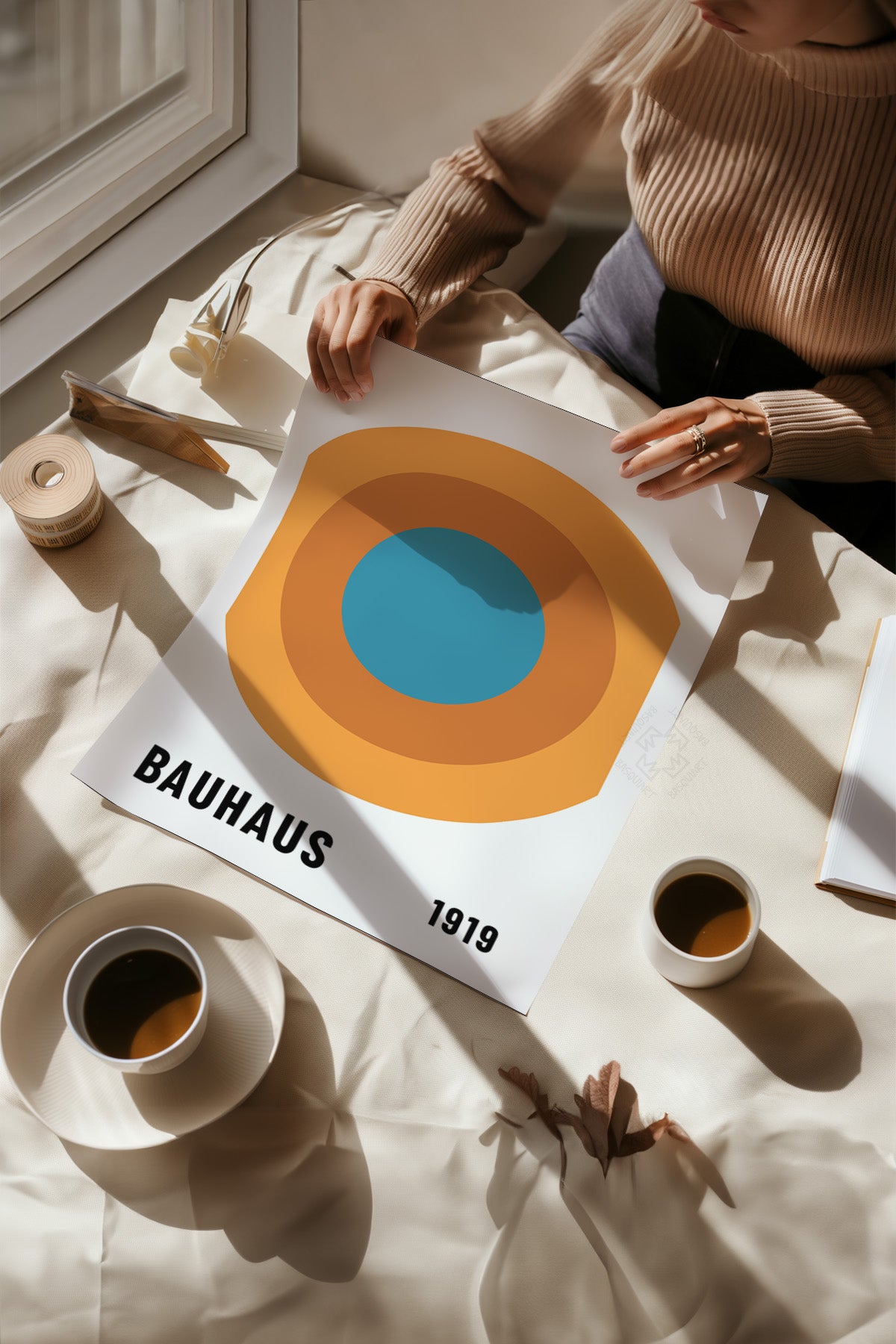 Bauhaus Serisi Poster, Duvar Dekoru No:93