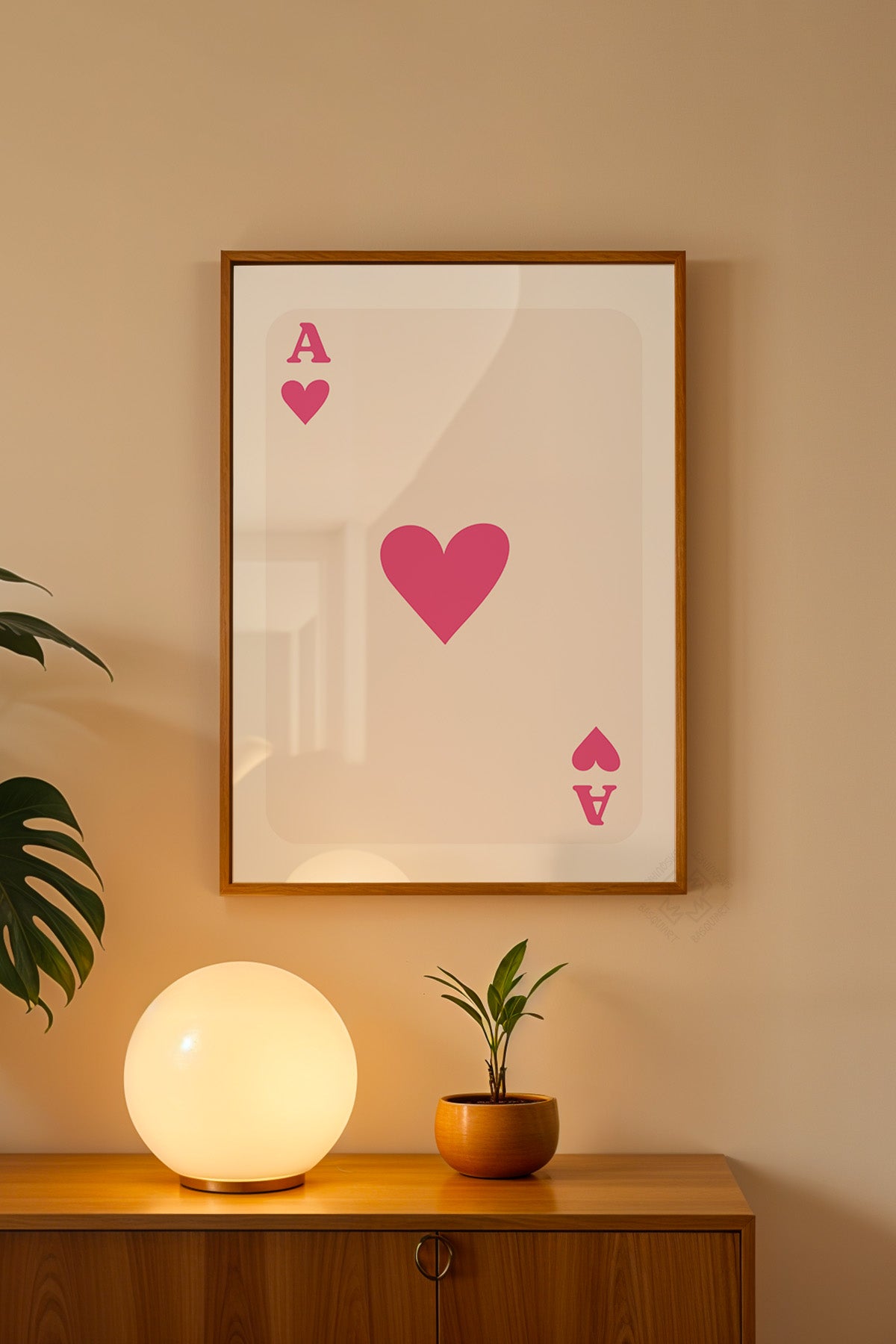 Lucky You Serisi Ahşap Çerçeveli Poster, Tablo Duvar Dekoru No:53