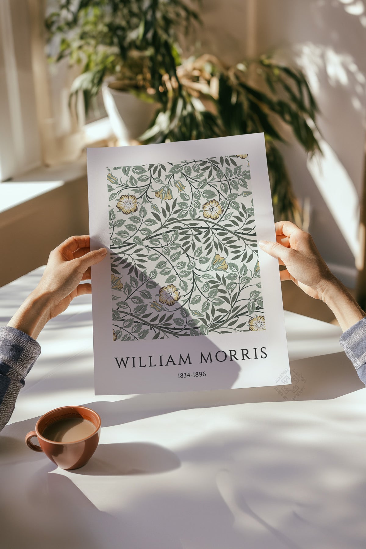 William Morris 3'lü Poster Seti, Duvar Dekoru No:31