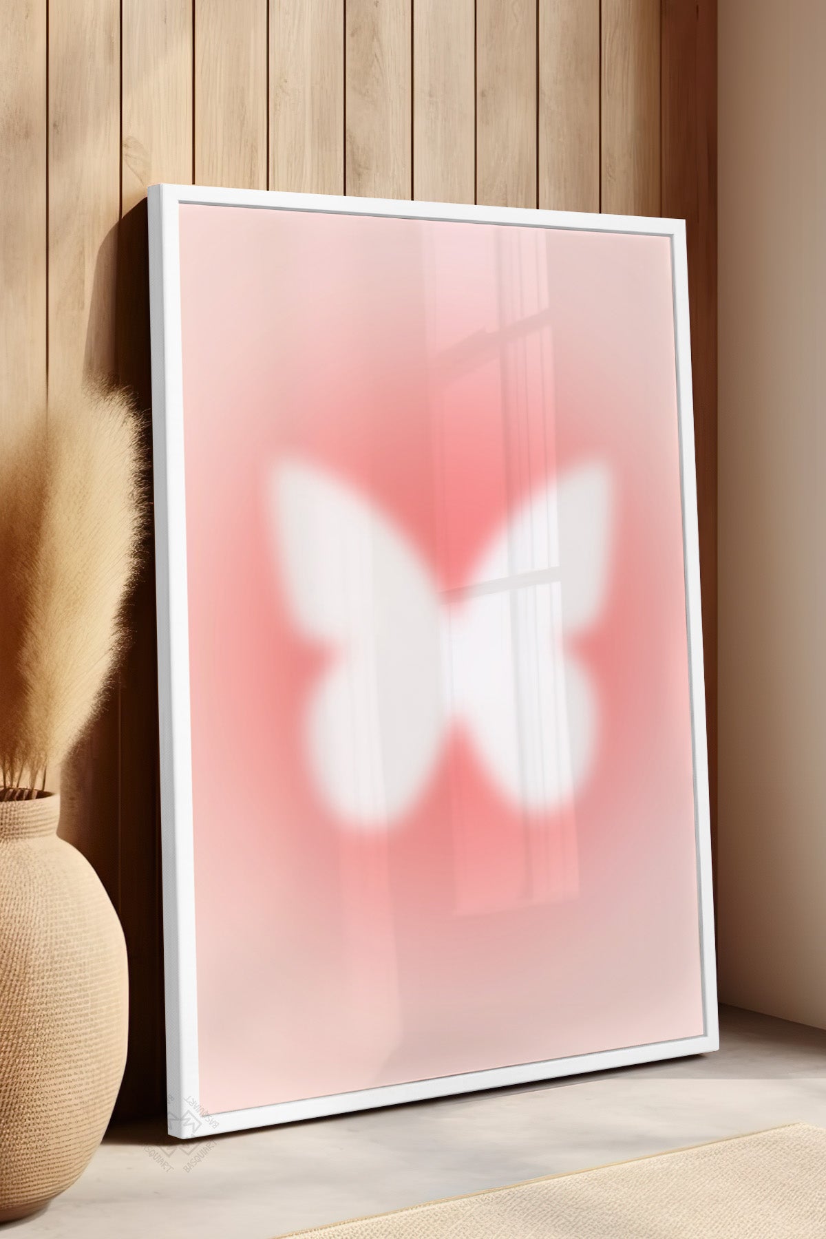 Aura Serisi Beyaz Çerçeveli Poster, Tablo No:99