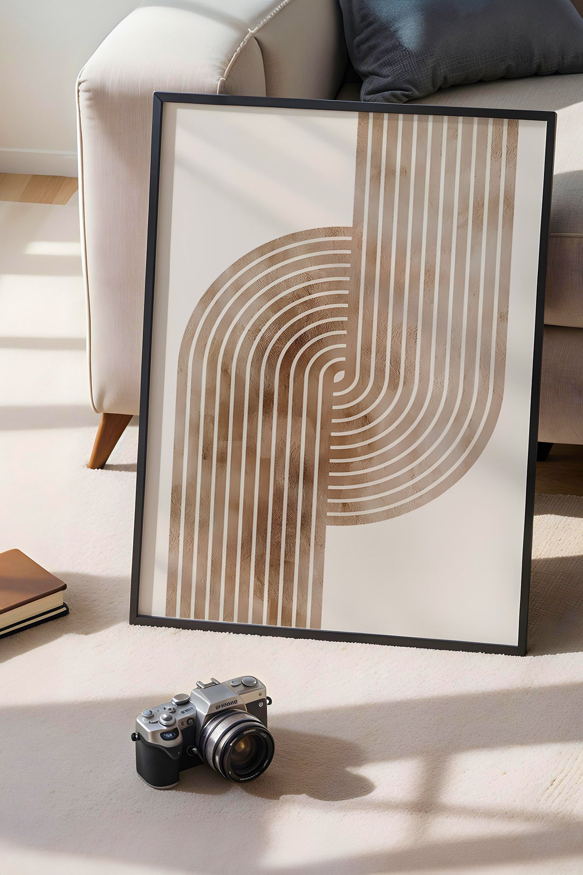 Bohemian Serisi Siyah Çerçeveli Poster, Tablo No:37