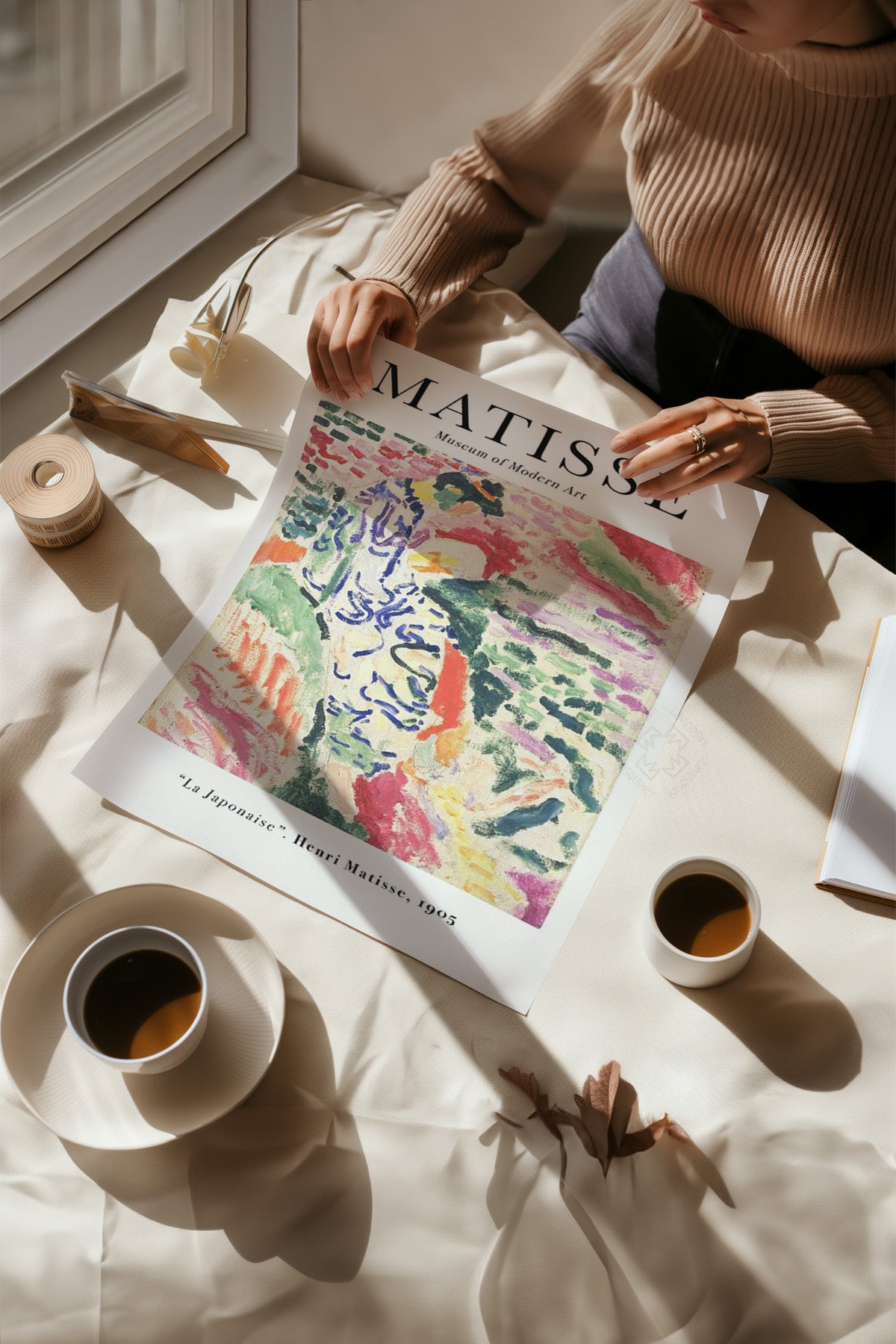 Dekoratif Matisse 3'lü Poster Seti, Duvar Dekoru No:37