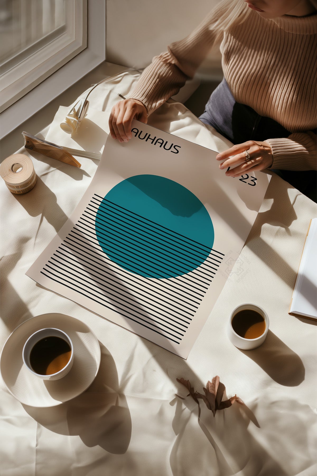 Bauhaus Serisi Poster, Duvar Dekoru No:20