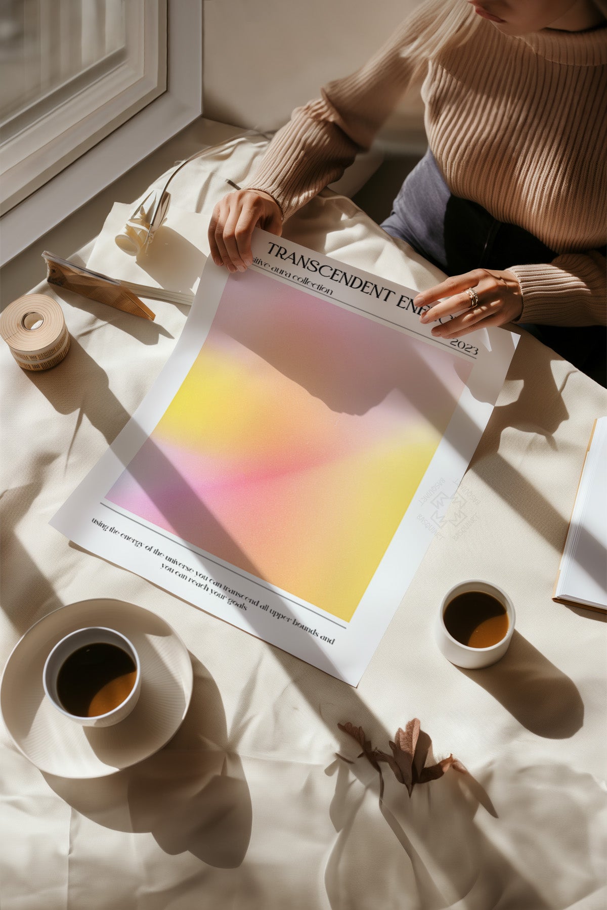 Aura Serisi Poster Seti, Duvar Dekoru No:56