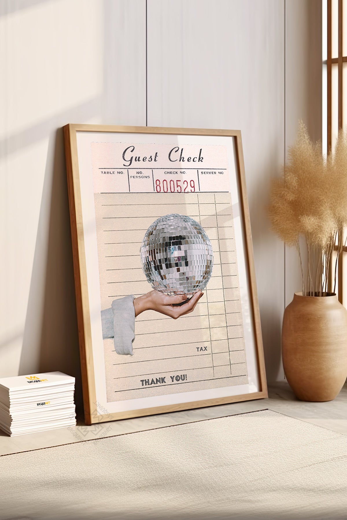 Lucky You Serisi Ahşap Çerçeveli Poster, Tablo Duvar Dekoru No:12
