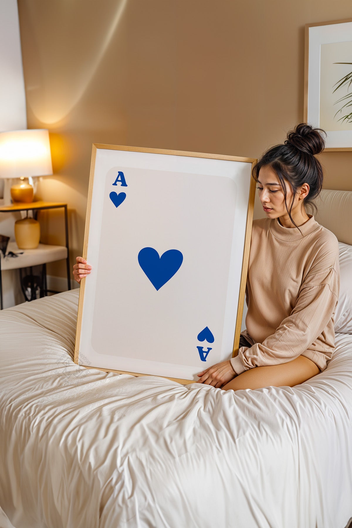 Lucky You Serisi Ahşap Çerçeveli Poster, Tablo Duvar Dekoru No:34