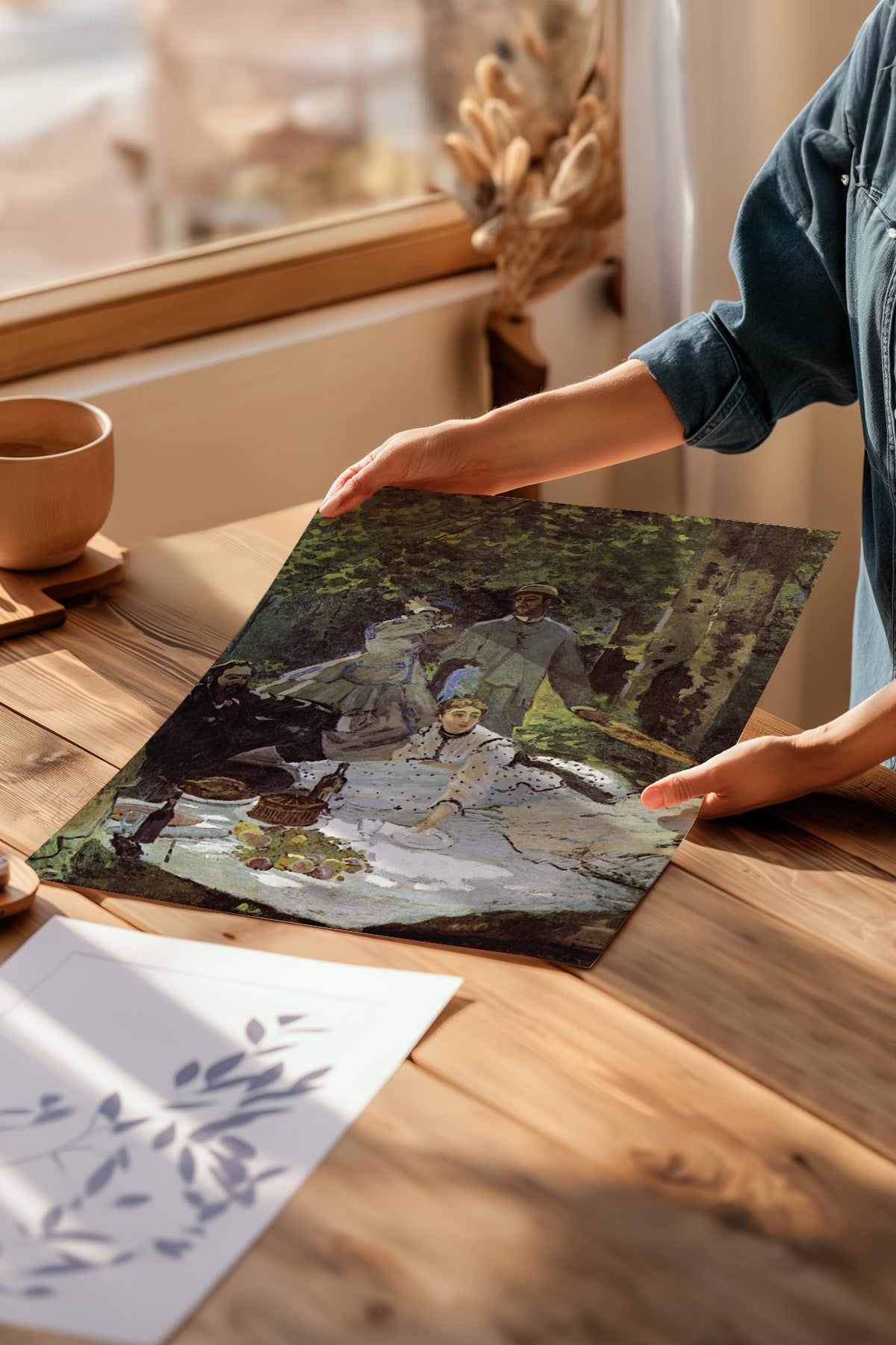 Monet Sanatsal 4'lü Poster Seti, Duvar Dekoru No:52