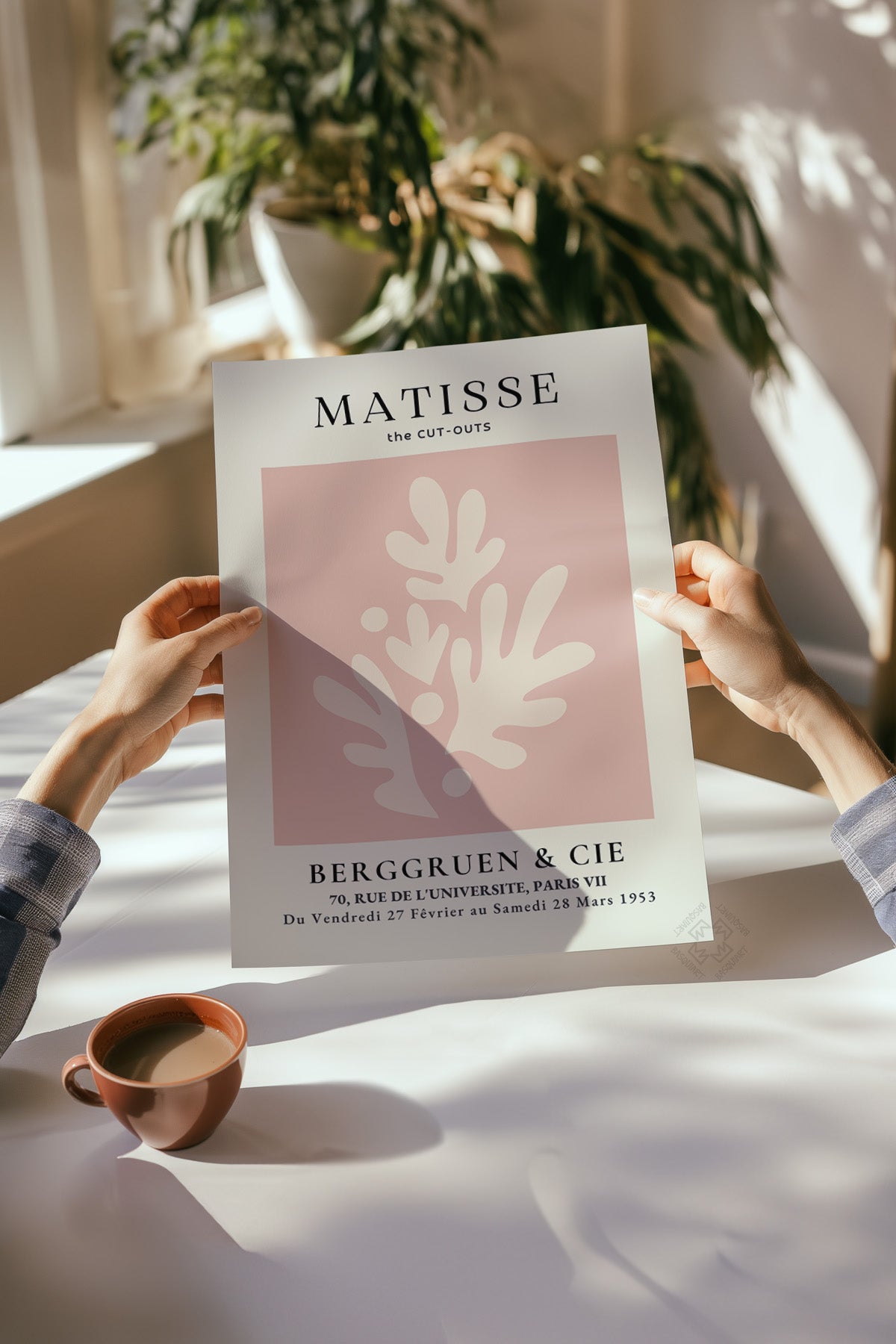 Pembe Matisse 2'li Poster Seti, Duvar Dekoru No:28