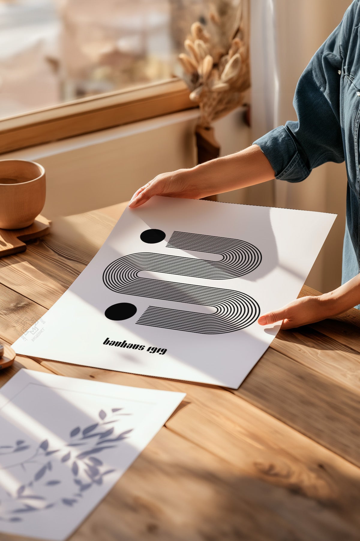 Bauhaus Serisi Poster, Duvar Dekoru No:48