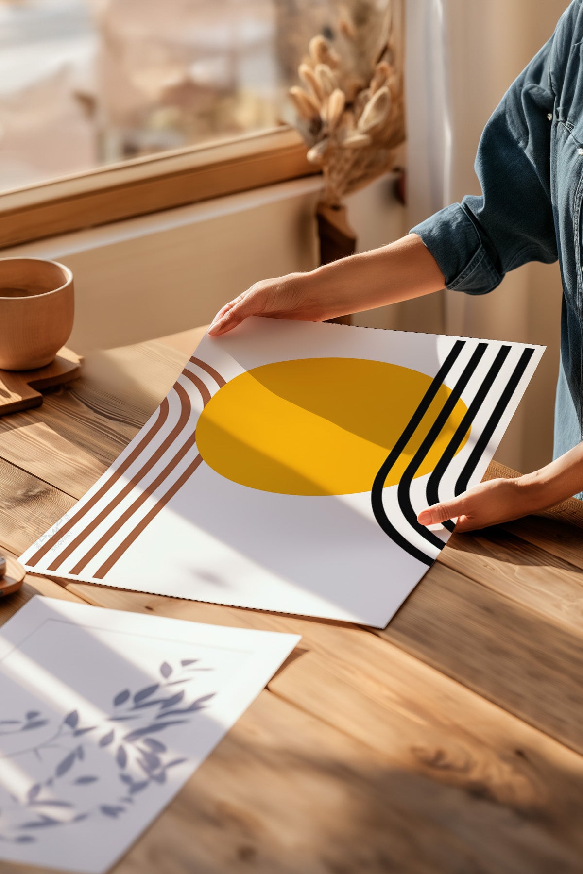 Bauhaus Serisi Poster, Duvar Dekoru No:101