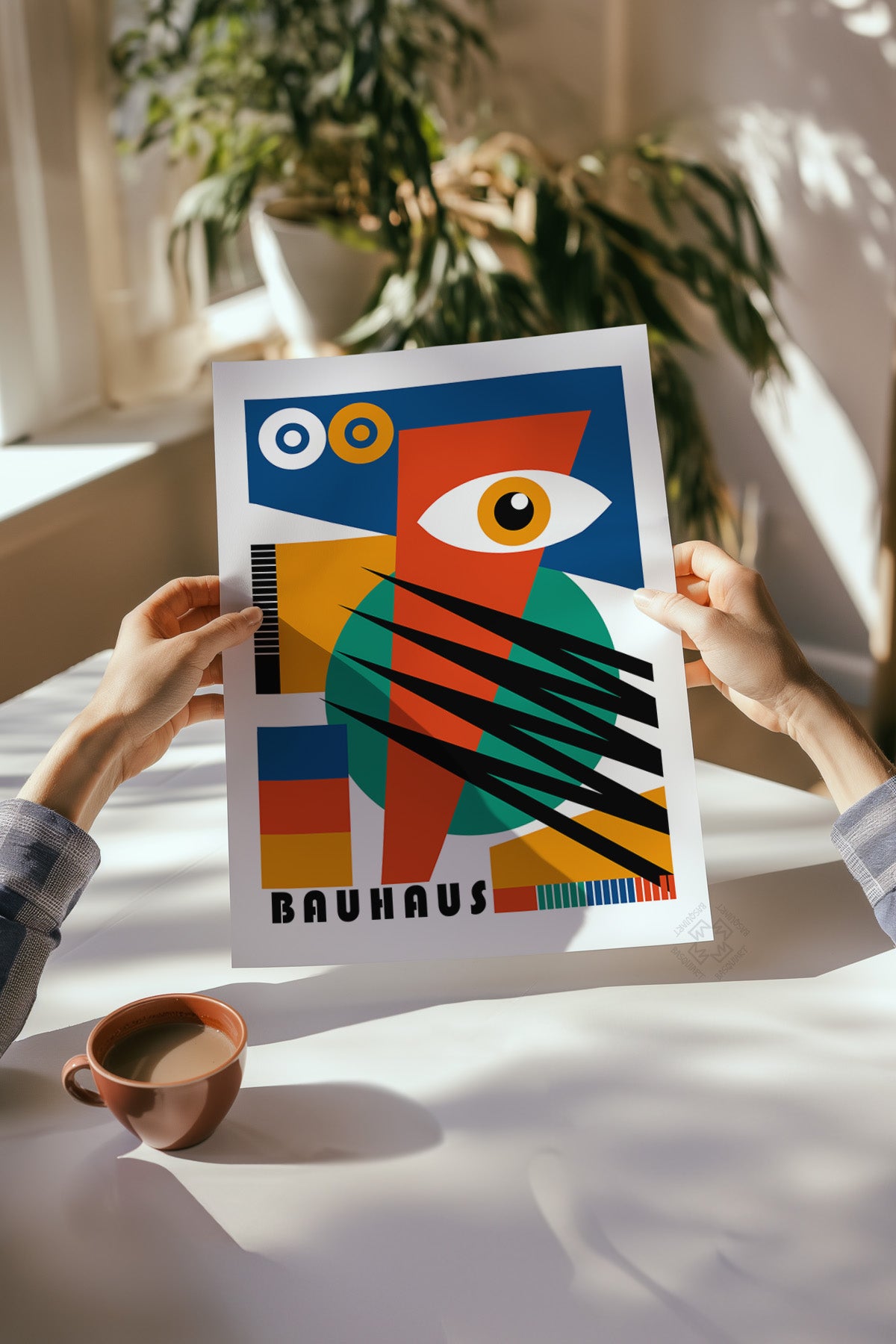 Bauhaus 4'lü Poster Seti, Duvar Dekoru No:21