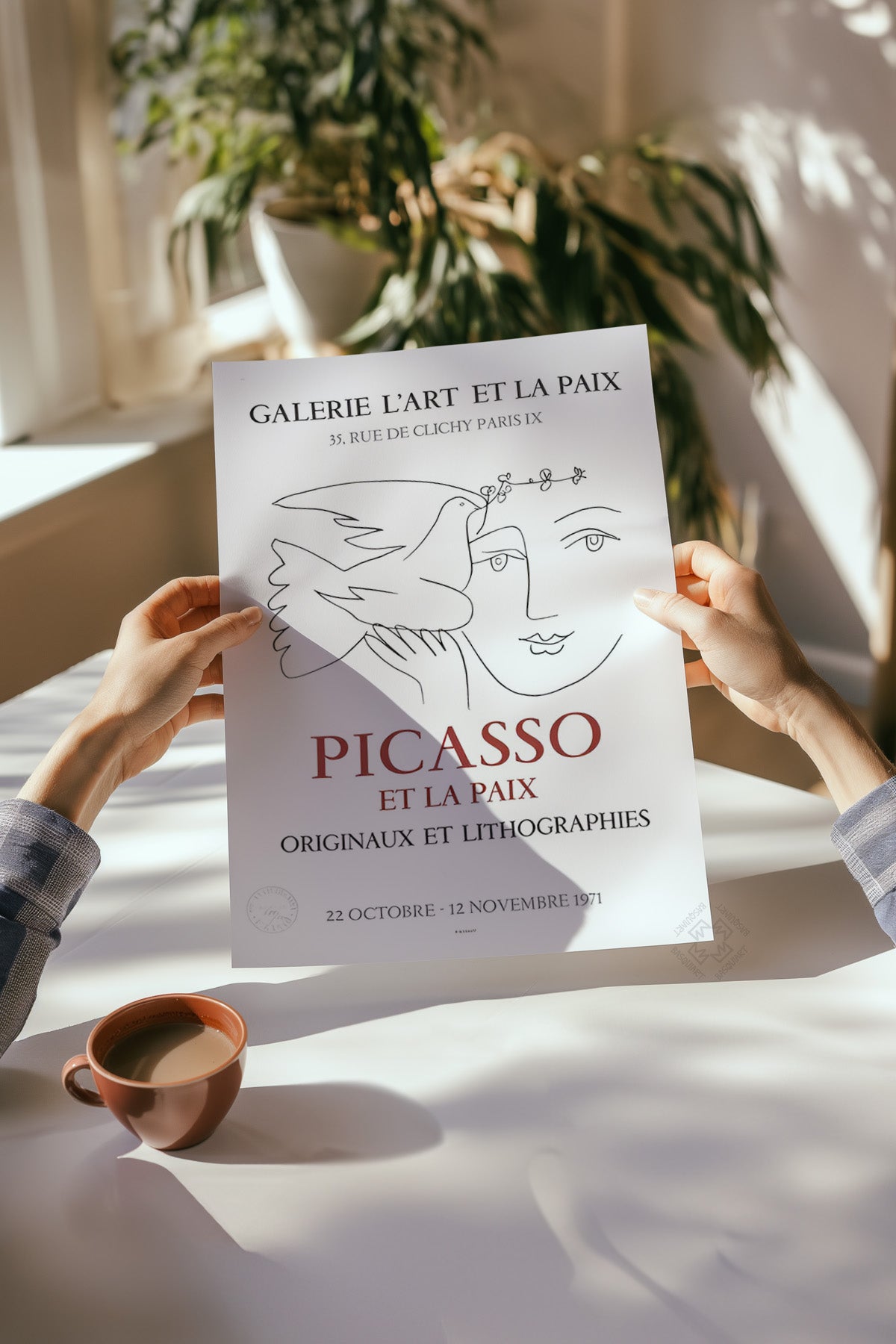 Picasso Sanatsal 4'lü Poster Seti, Duvar Dekoru No:36