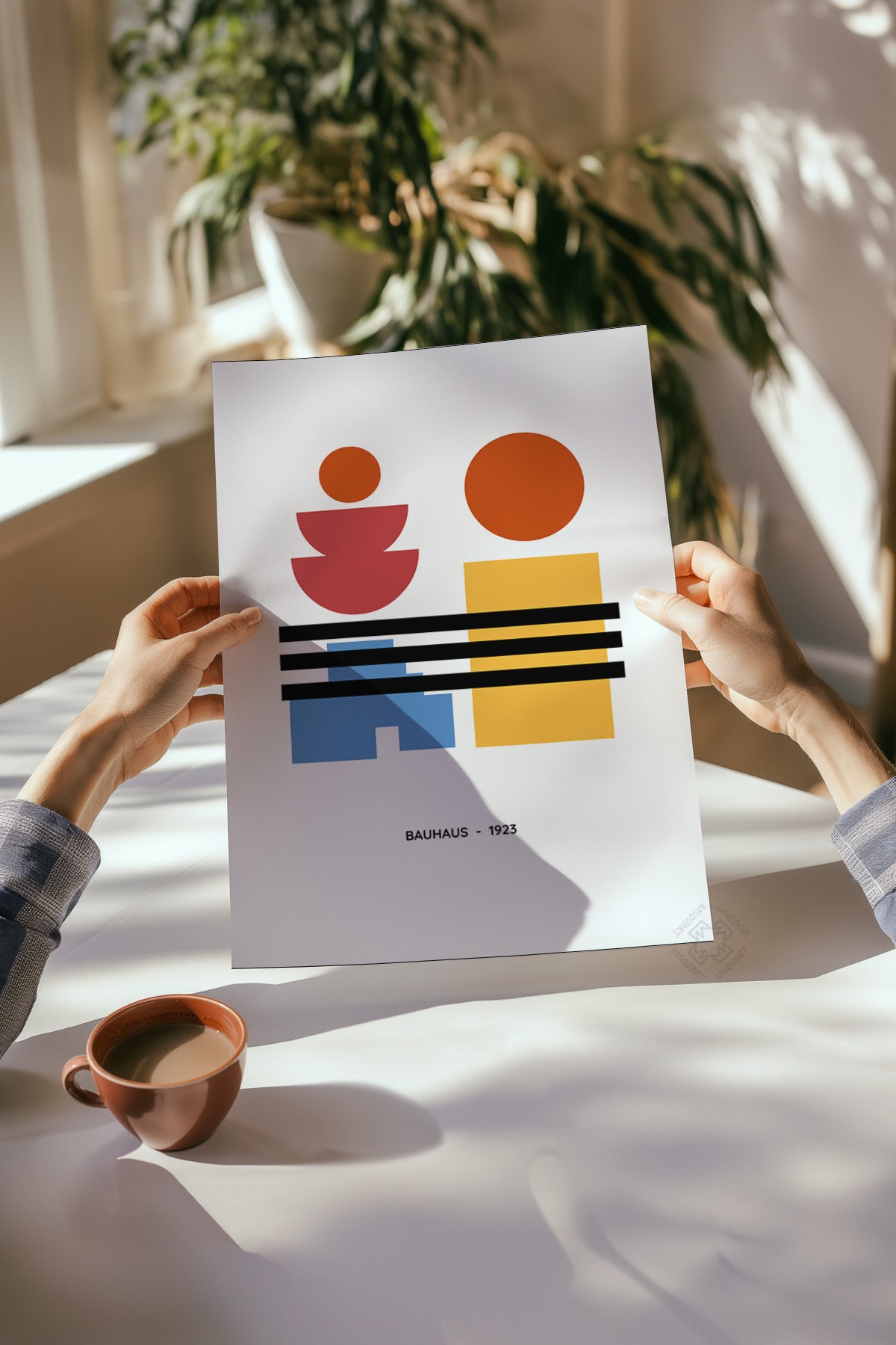 Bauhaus Serisi Poster, Duvar Dekoru No:107