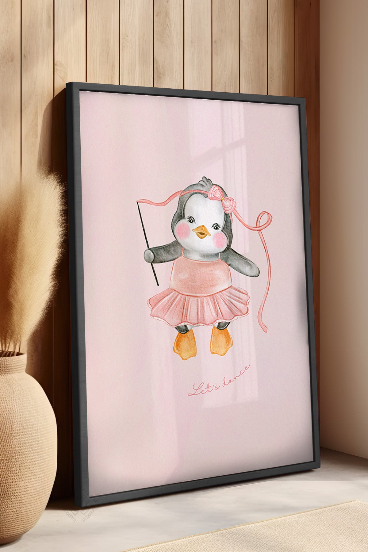 Çocuk Odası, Bebek Odası Siyah Çerçeveli Poster, Tablo No:37