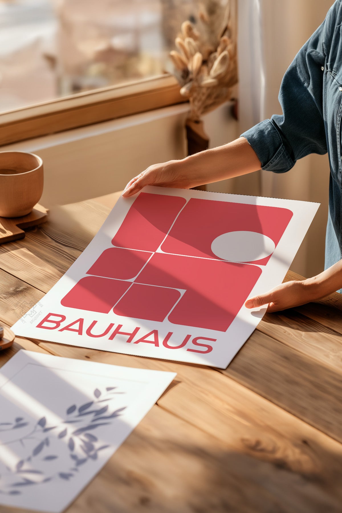 Bauhaus Serisi Poster, Duvar Dekoru No:84