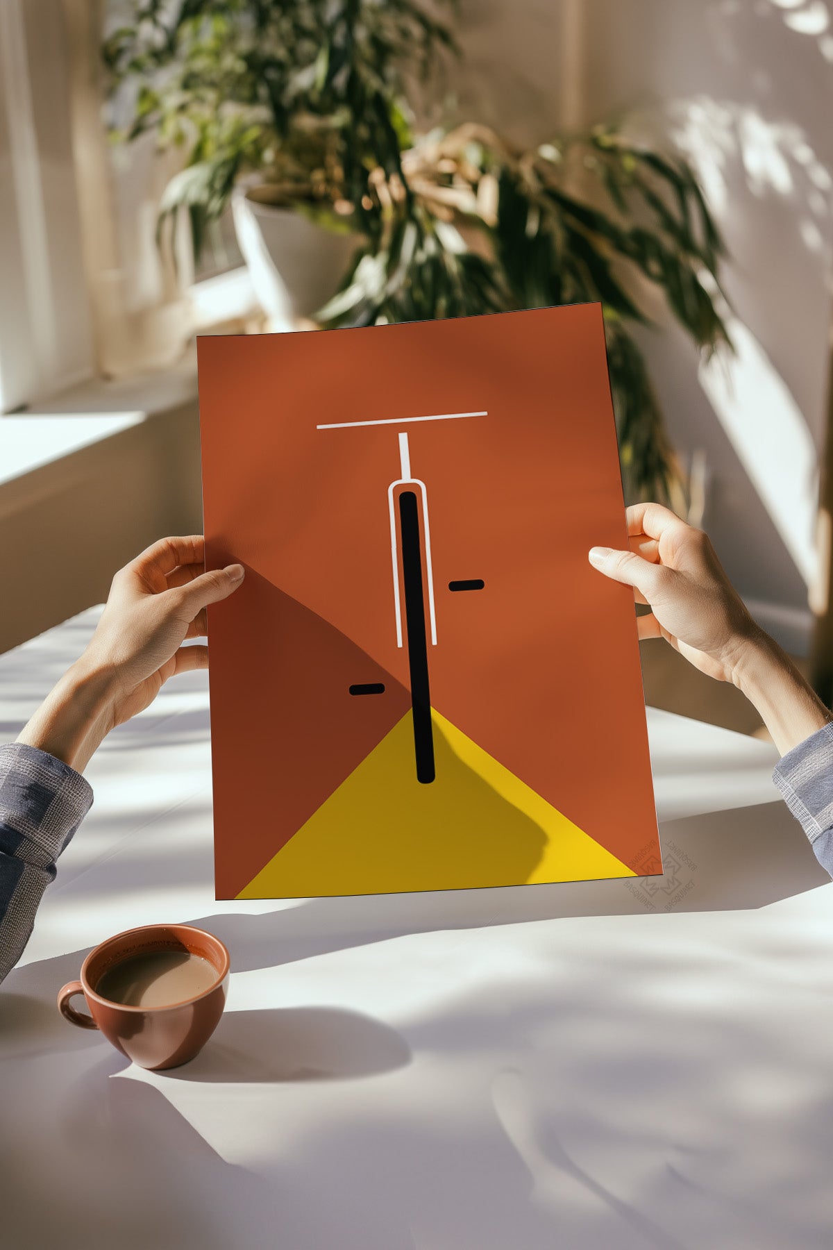 Bauhaus Serisi Poster, Duvar Dekoru No:57