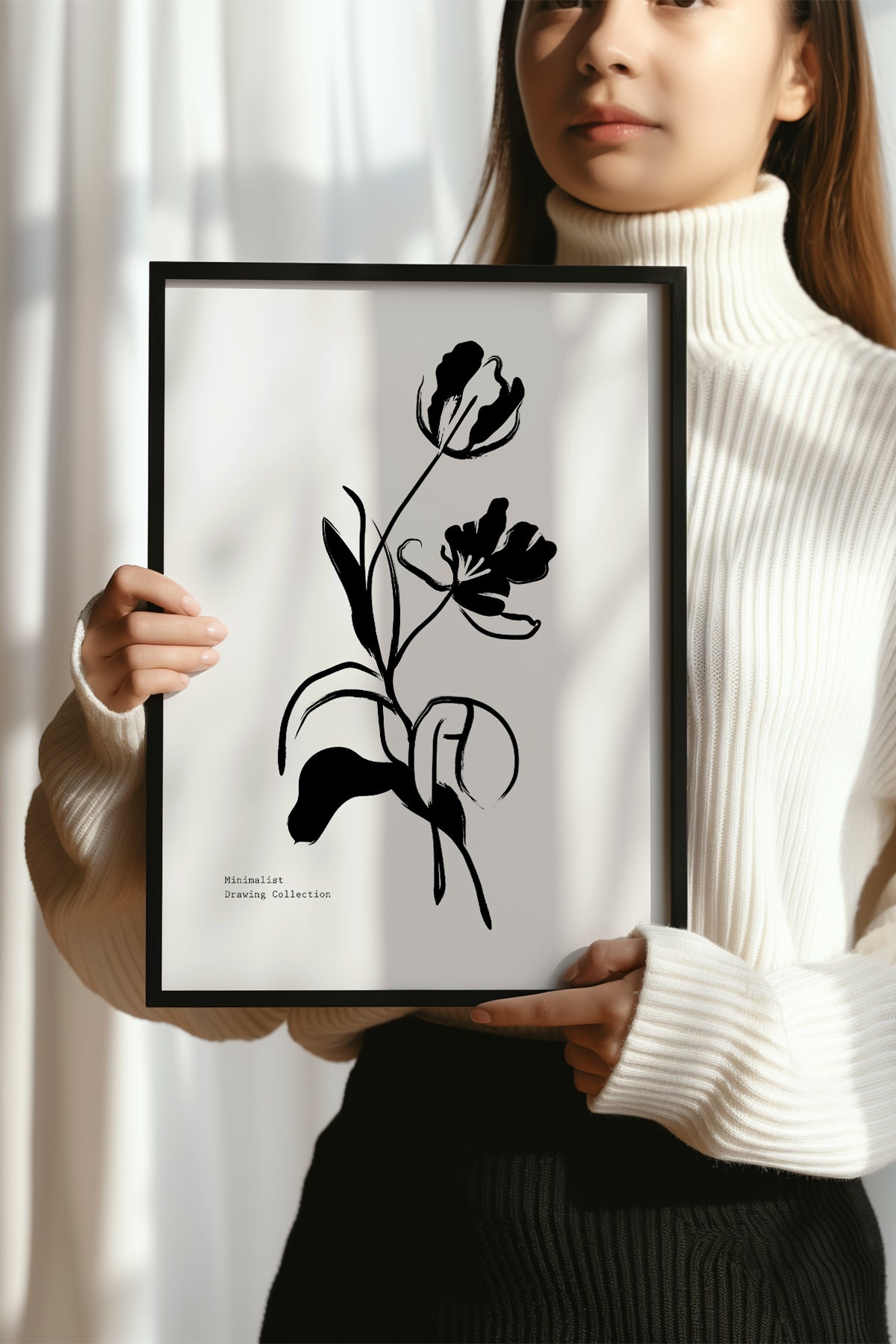 Bohemian Serisi Siyah Çerçeveli Poster, Tablo No:112