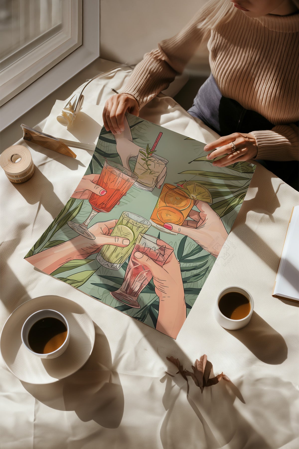 Kokteyl Serisi Poster, Cafe, Restoran, Mutfak Duvar Dekoru No:29