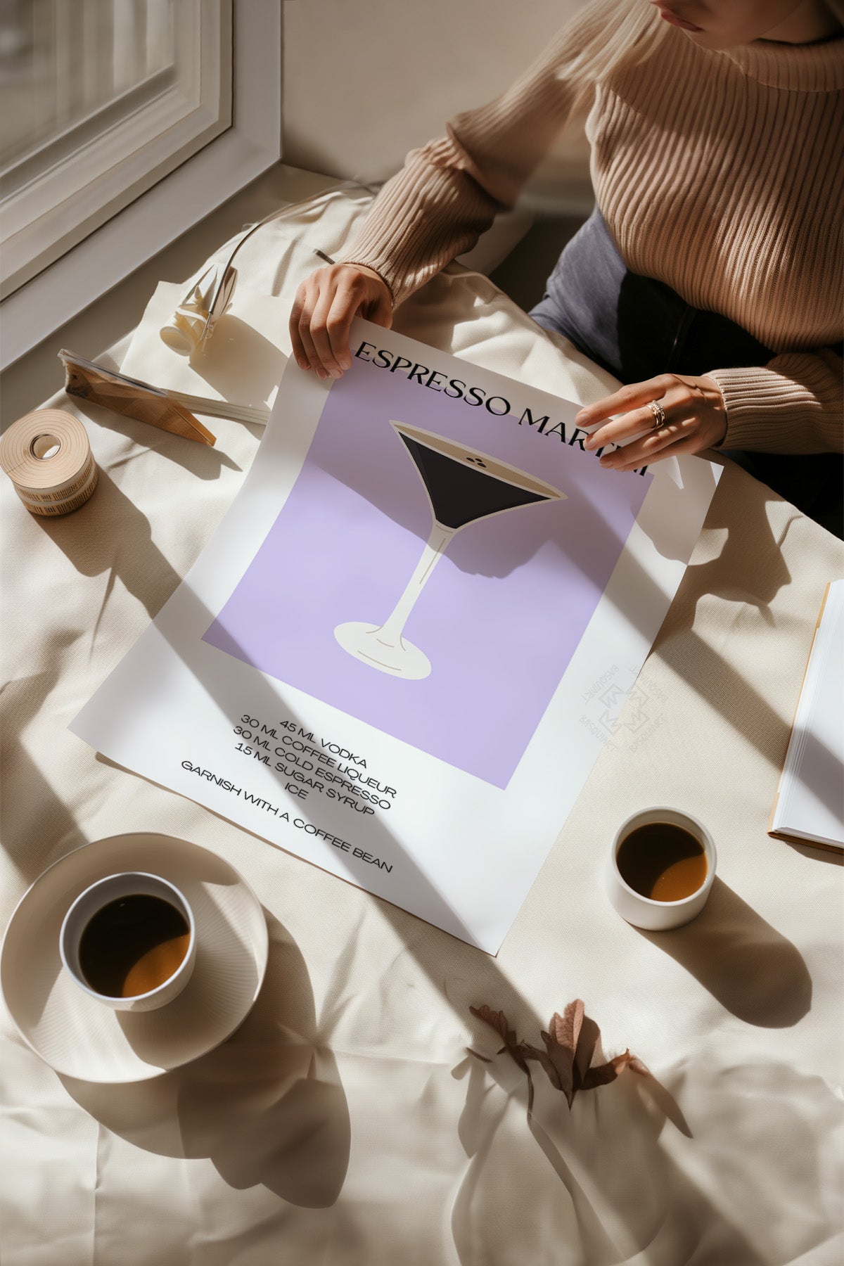 Kokteyl Serisi Poster, Cafe, Restoran, Mutfak Duvar Dekoru No:16