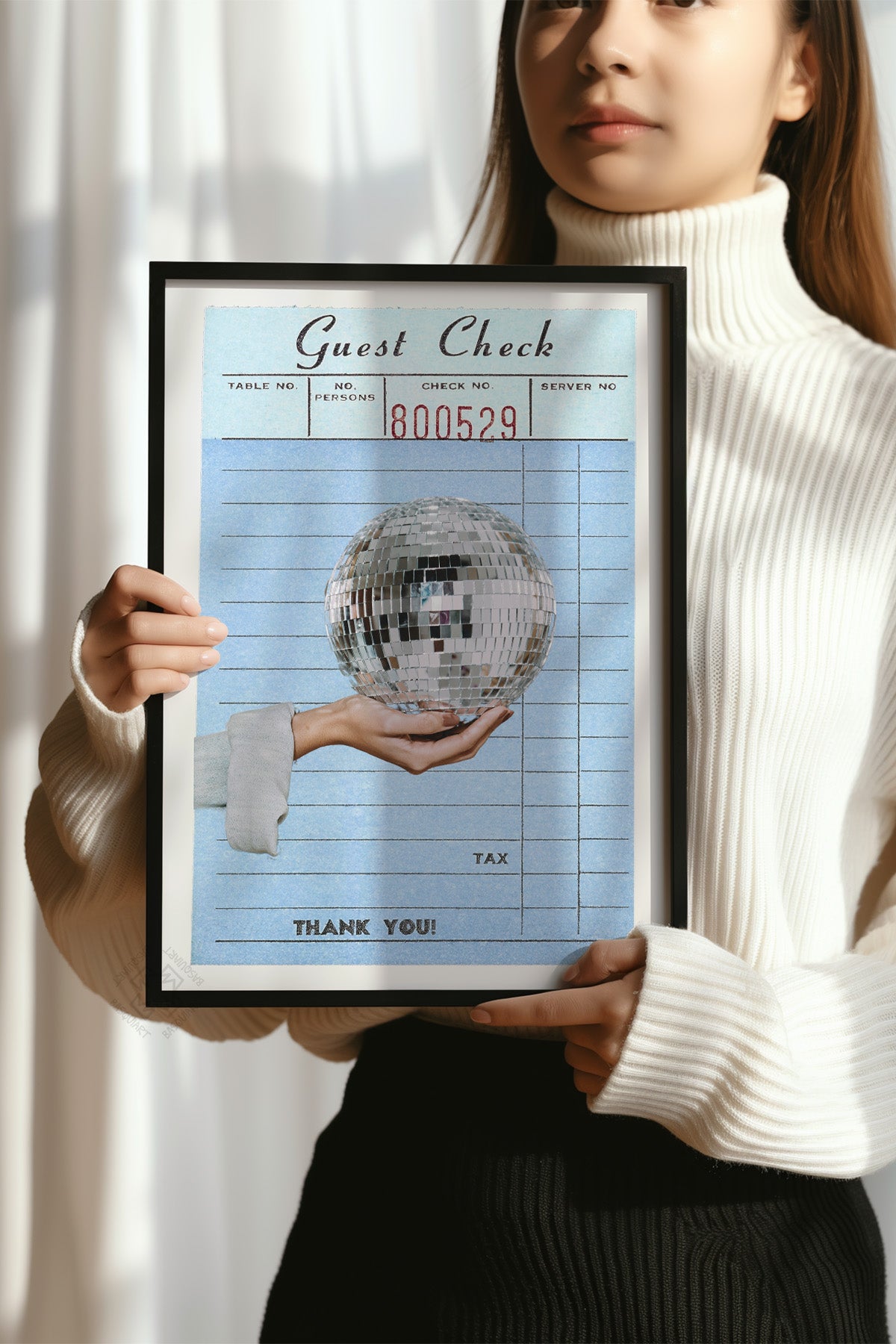 Lucky You Serisi Siyah Çerçeveli Poster, Tablo Duvar Dekoru No:31