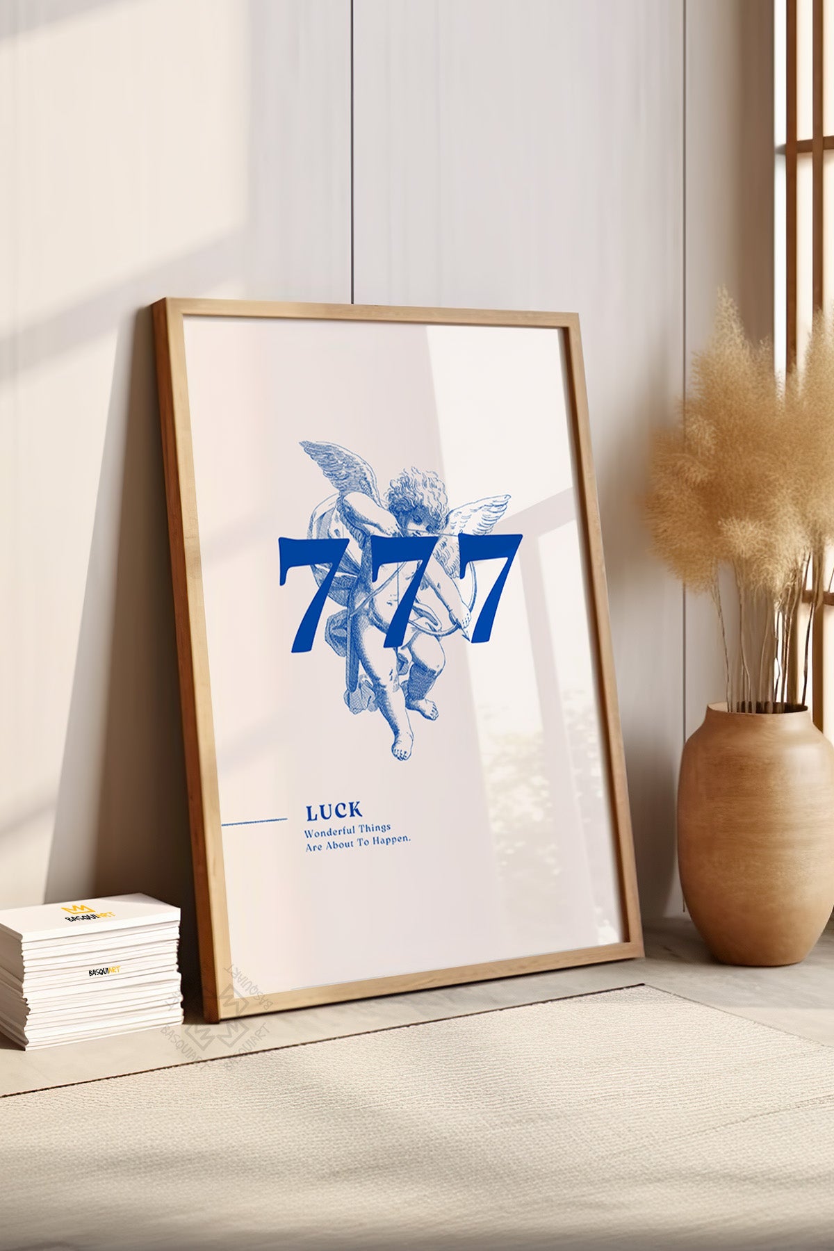 Lucky You Serisi Ahşap Çerçeveli Poster, Tablo Duvar Dekoru No:27