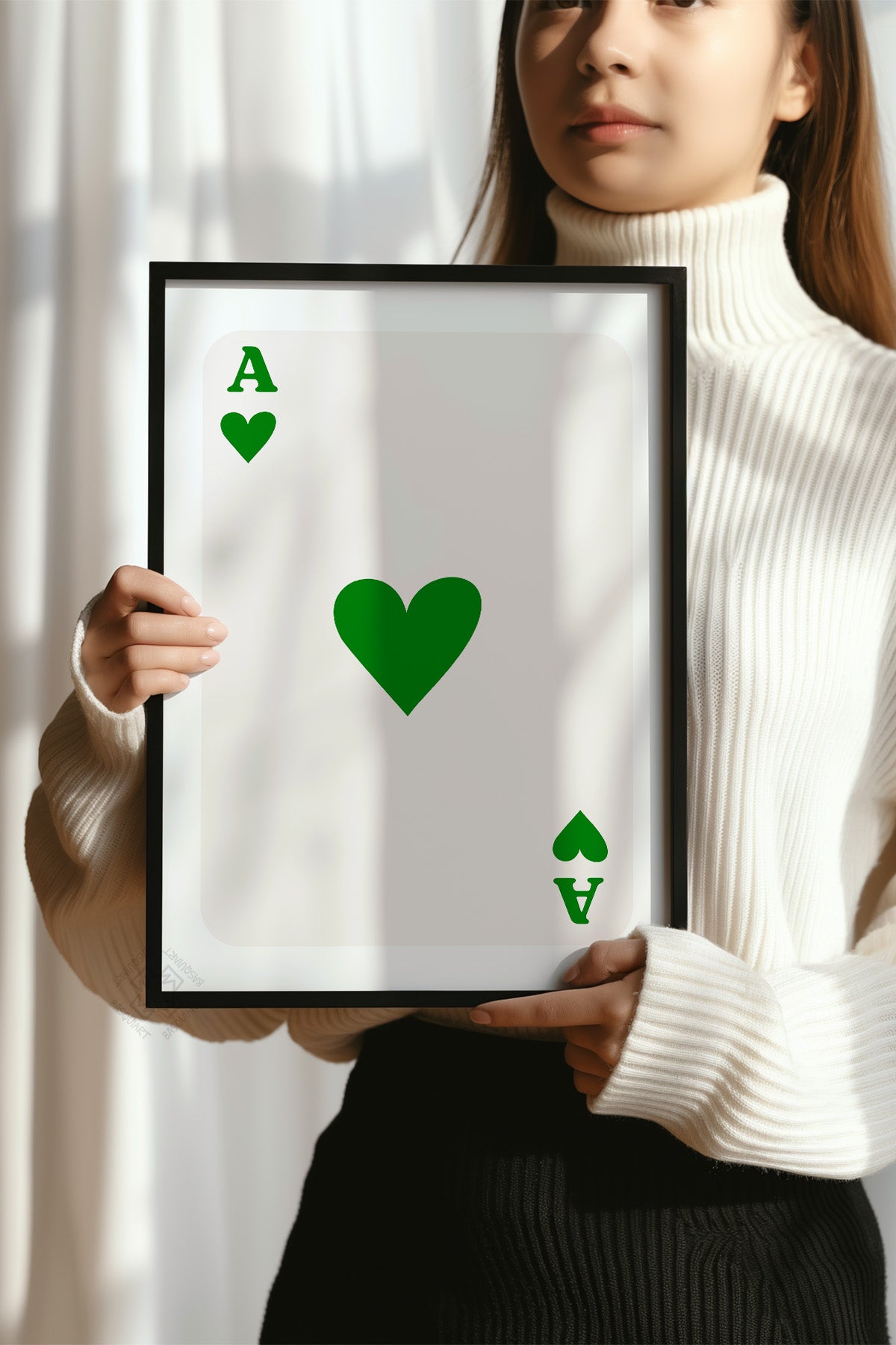 Lucky You Serisi Siyah Çerçeveli Poster, Tablo Duvar Dekoru No:138