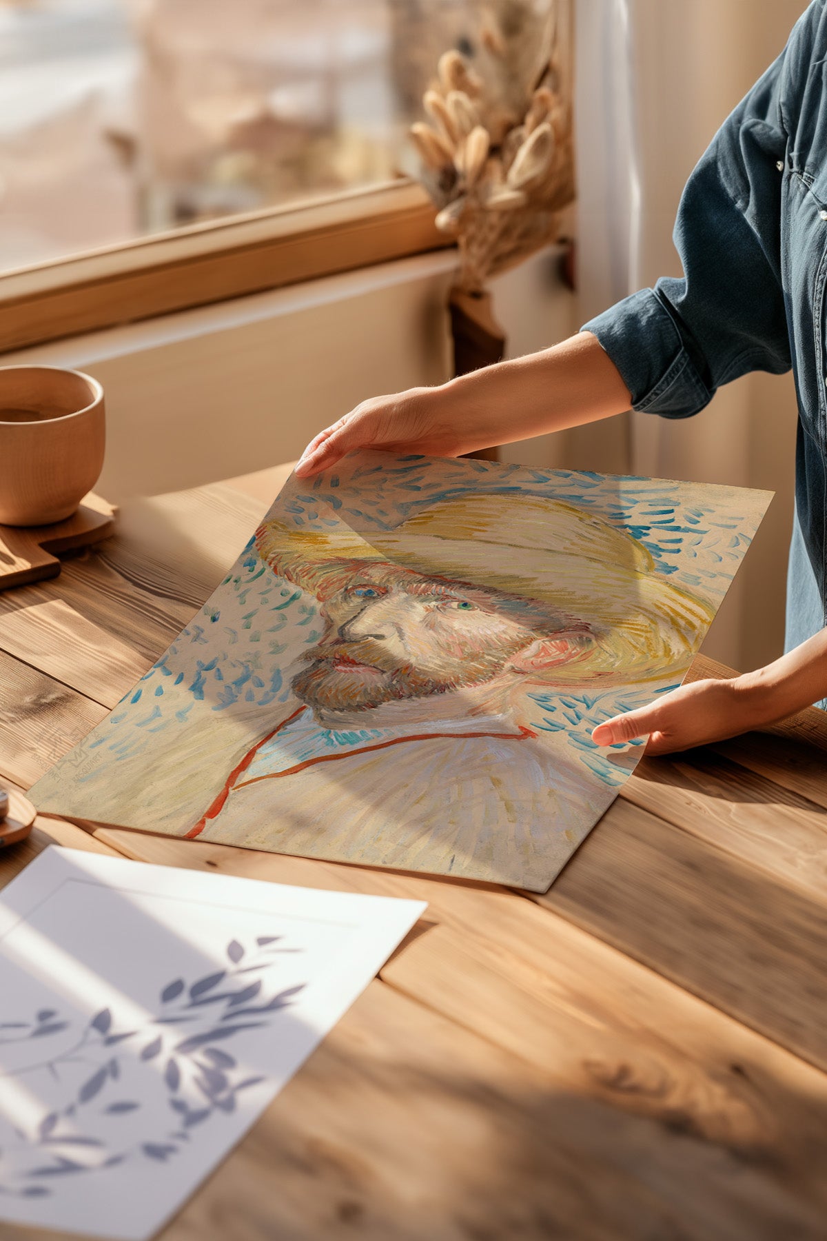 Van Gogh 4'lü Poster Seti, Duvar Dekoru No:47