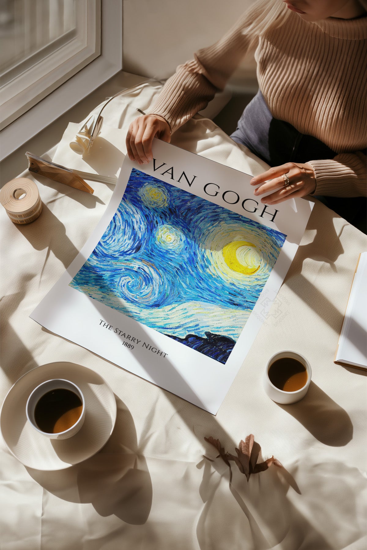 Vincent Van Gogh Serisi Poster, Duvar Dekoru No:2