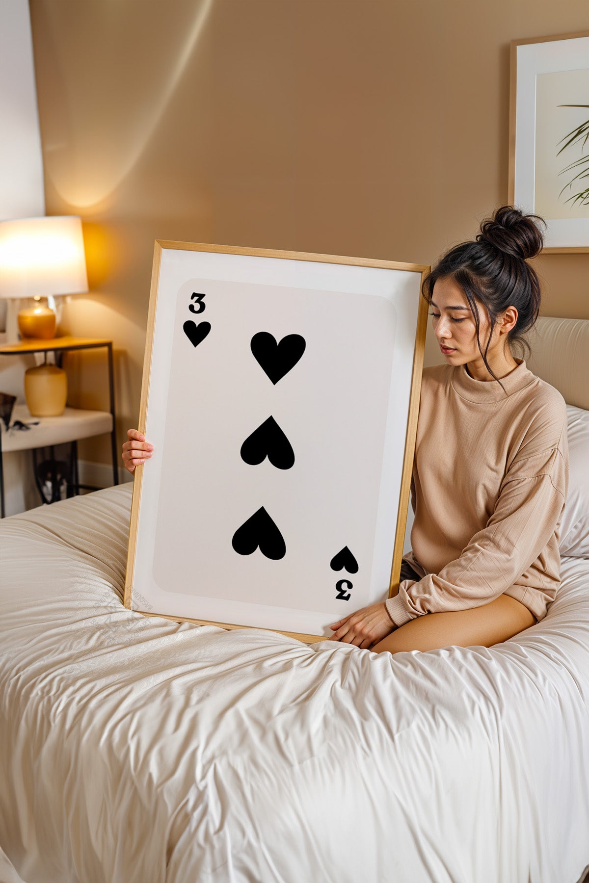 Lucky You Serisi Ahşap Çerçeveli Poster, Tablo Duvar Dekoru No:117