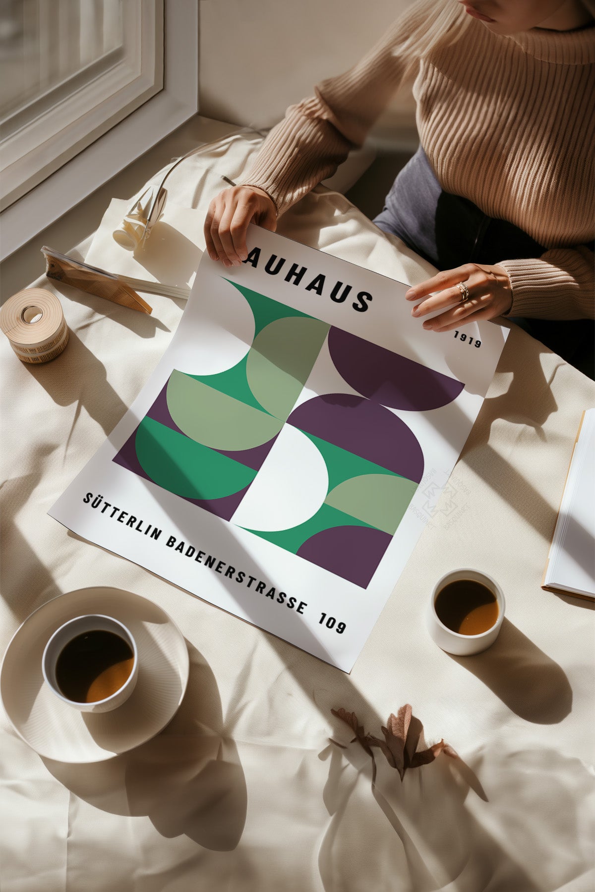 Bauhaus Serisi Poster, Duvar Dekoru No:92