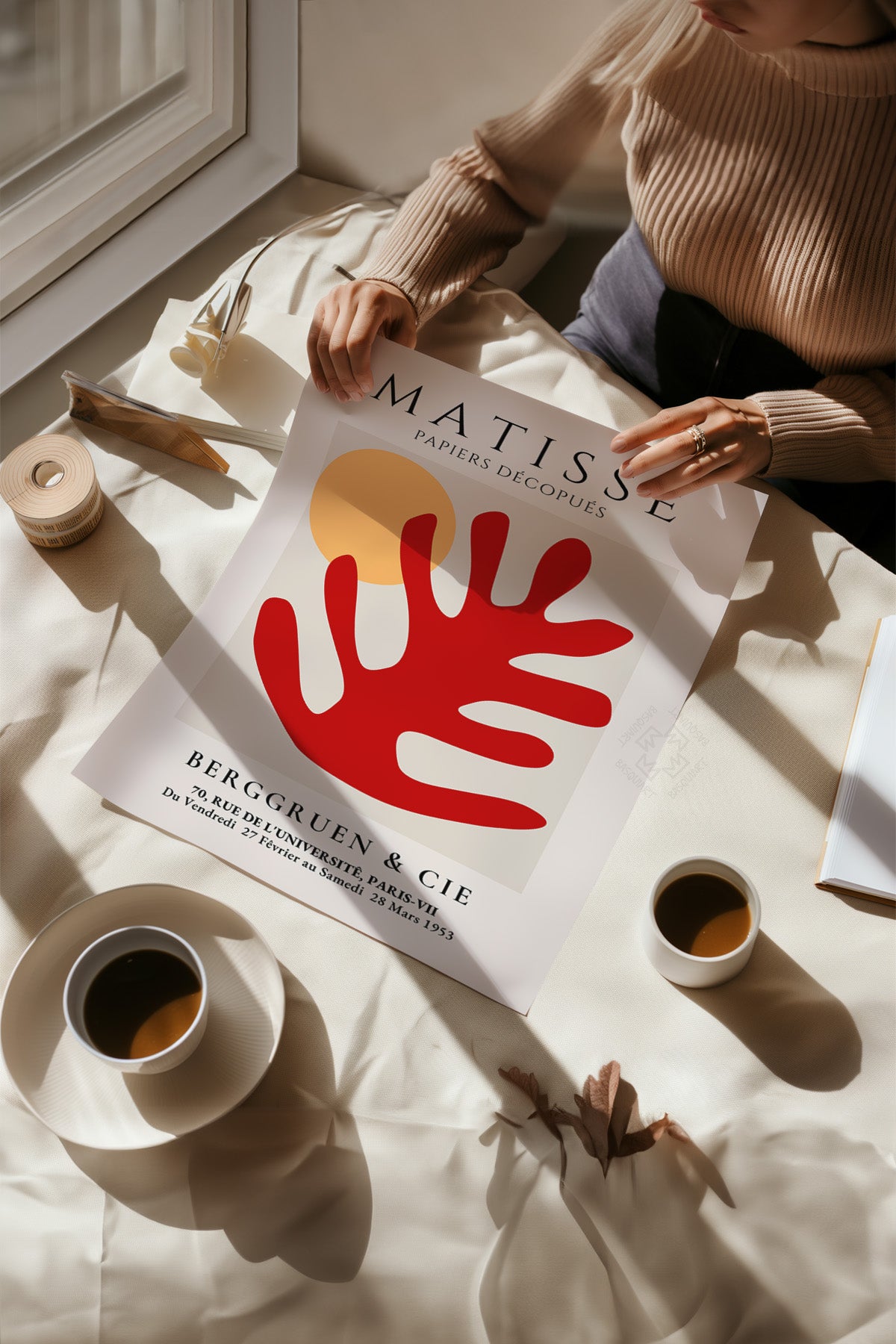 Matisse Vintage 3'lü Poster Seti, Duvar Dekoru No:22