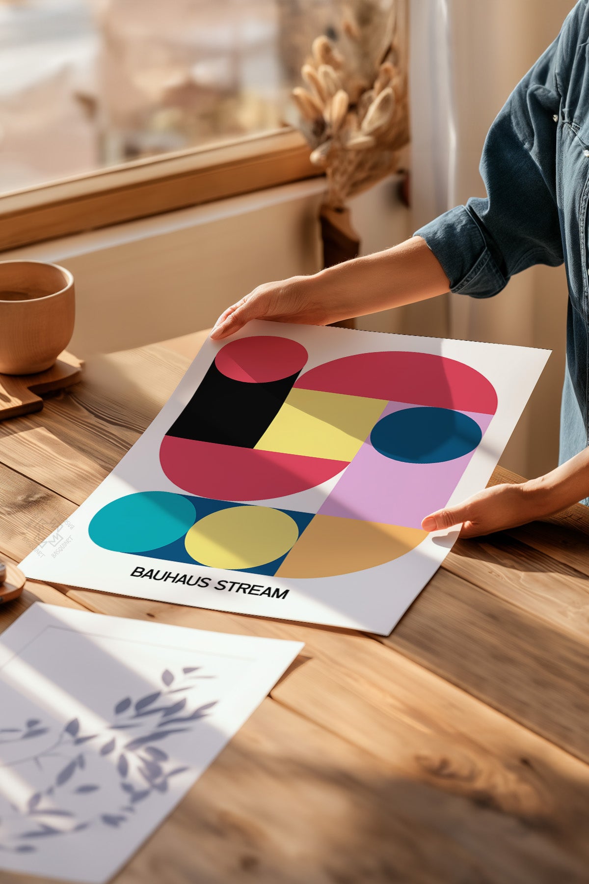 Bauhaus Serisi Poster, Duvar Dekoru No:122