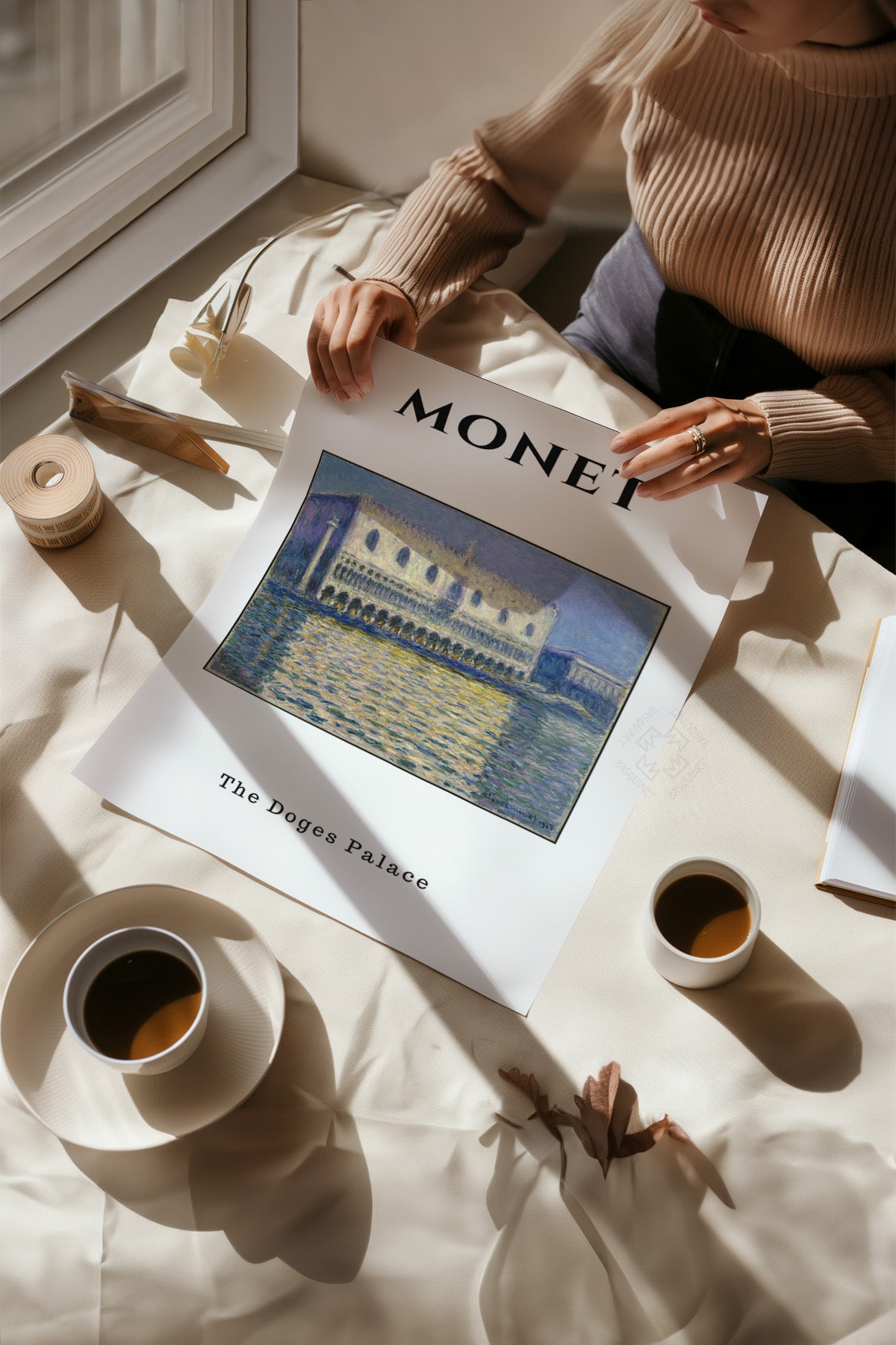 Claude Monet Serisi Poster, Duvar Dekoru No:17