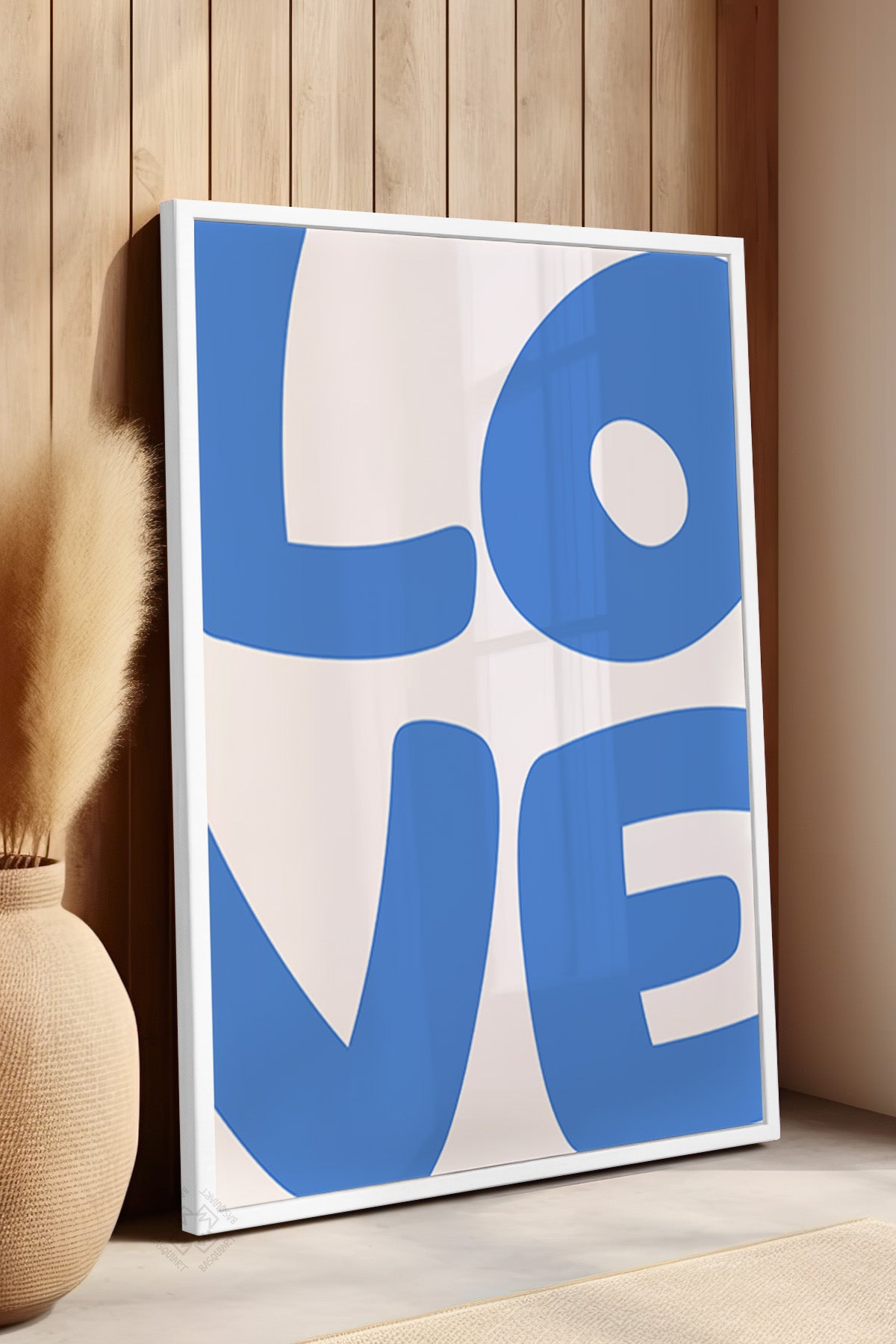Lucky You Serisi Beyaz Çerçeveli Poster, Tablo Duvar Dekoru No:26