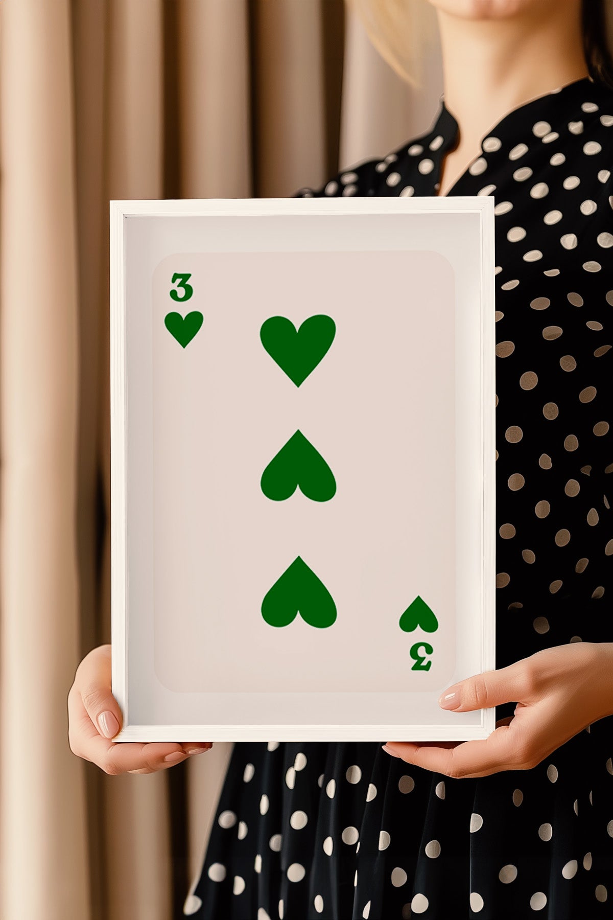 Lucky You Serisi Beyaz Çerçeveli Poster, Tablo Duvar Dekoru No:140