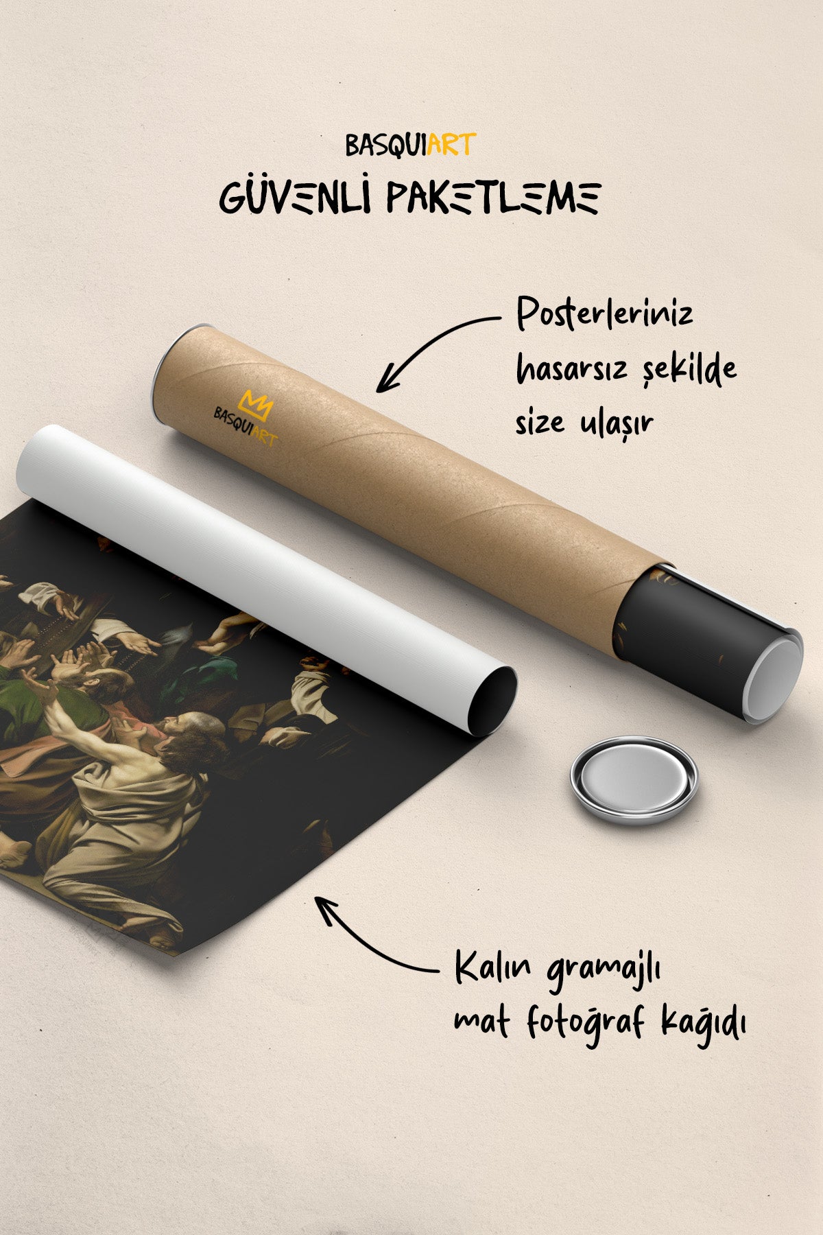 Barok 2'li Poster Seti, Sanatsal Duvar Dekoru No:14