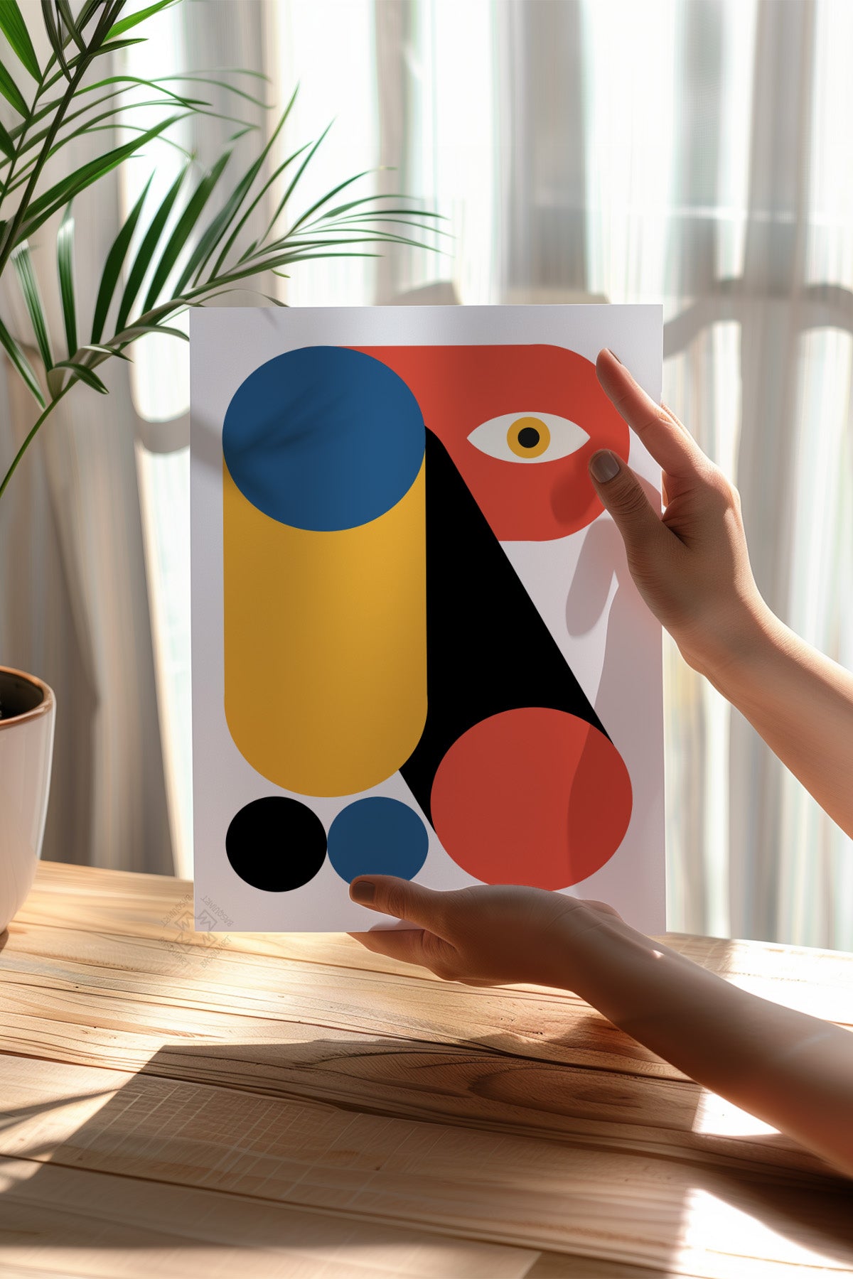 Bauhaus 9'lu Poster Seti, Duvar Dekoru No:5