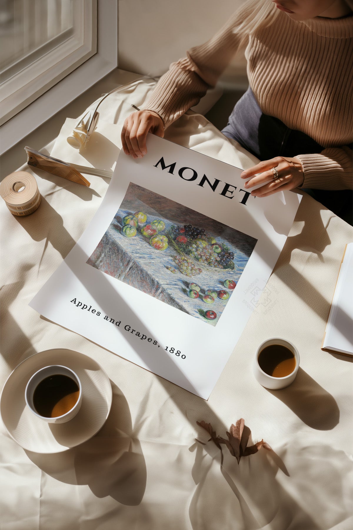 Claude Monet Serisi Poster, Duvar Dekoru No:7