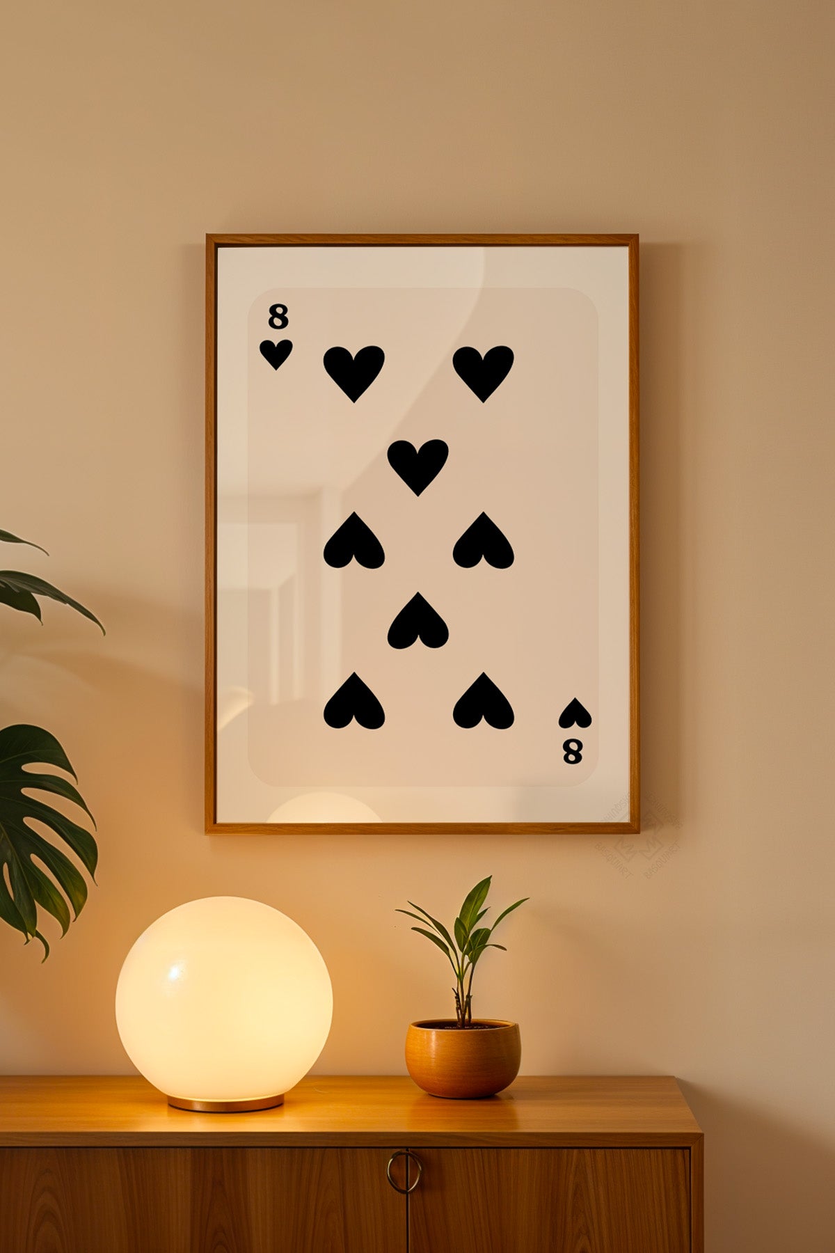 Lucky You Serisi Ahşap Çerçeveli Poster, Tablo Duvar Dekoru No:122