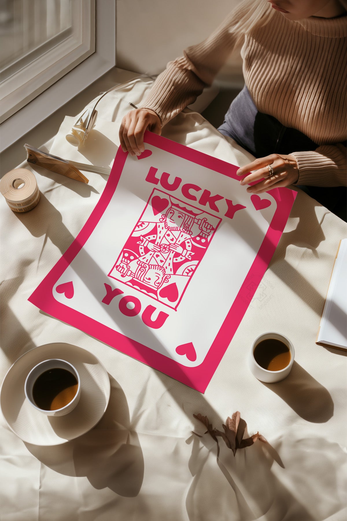 Lucky You Serisi Poster, Duvar Dekoru No:84