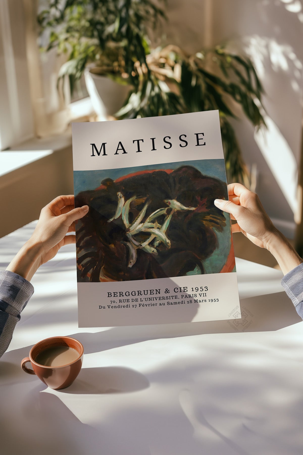 Matisse Sanatsal 3'lü Poster Seti, Duvar Dekoru No:13