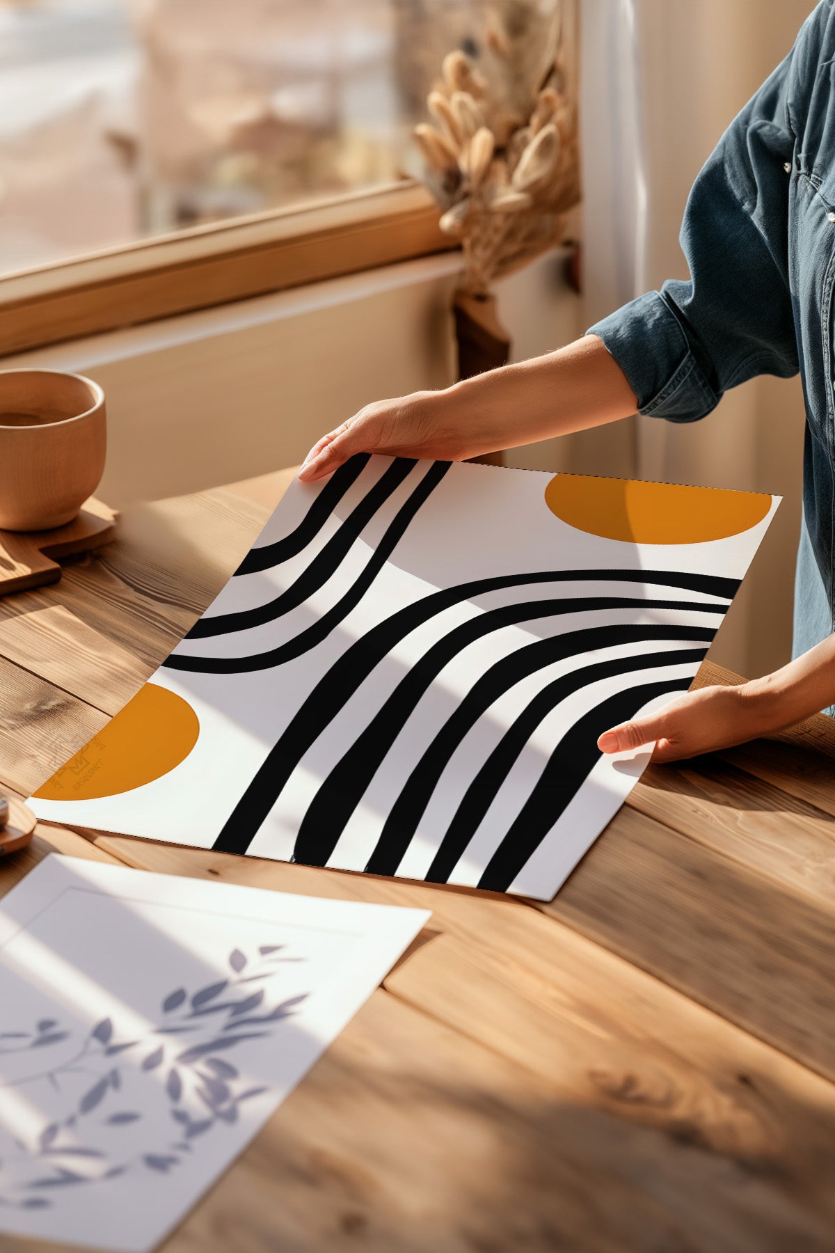 Bauhaus Serisi Poster, Duvar Dekoru No:105