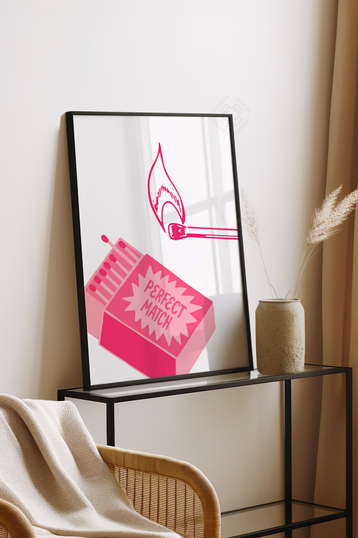 Lucky You Serisi Siyah Çerçeveli Poster, Tablo Duvar Dekoru No:85