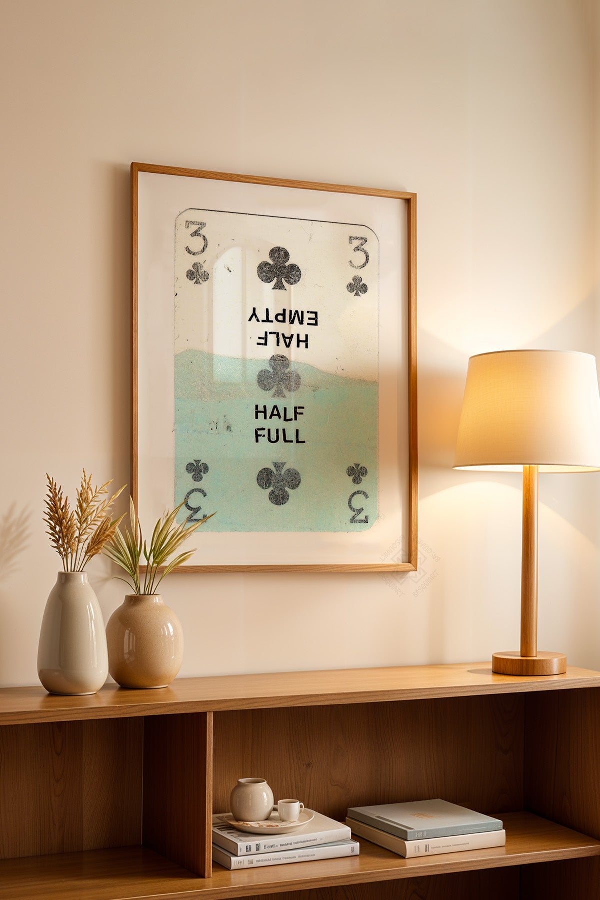 Lucky You Serisi Ahşap Çerçeveli Poster, Tablo Duvar Dekoru No:103
